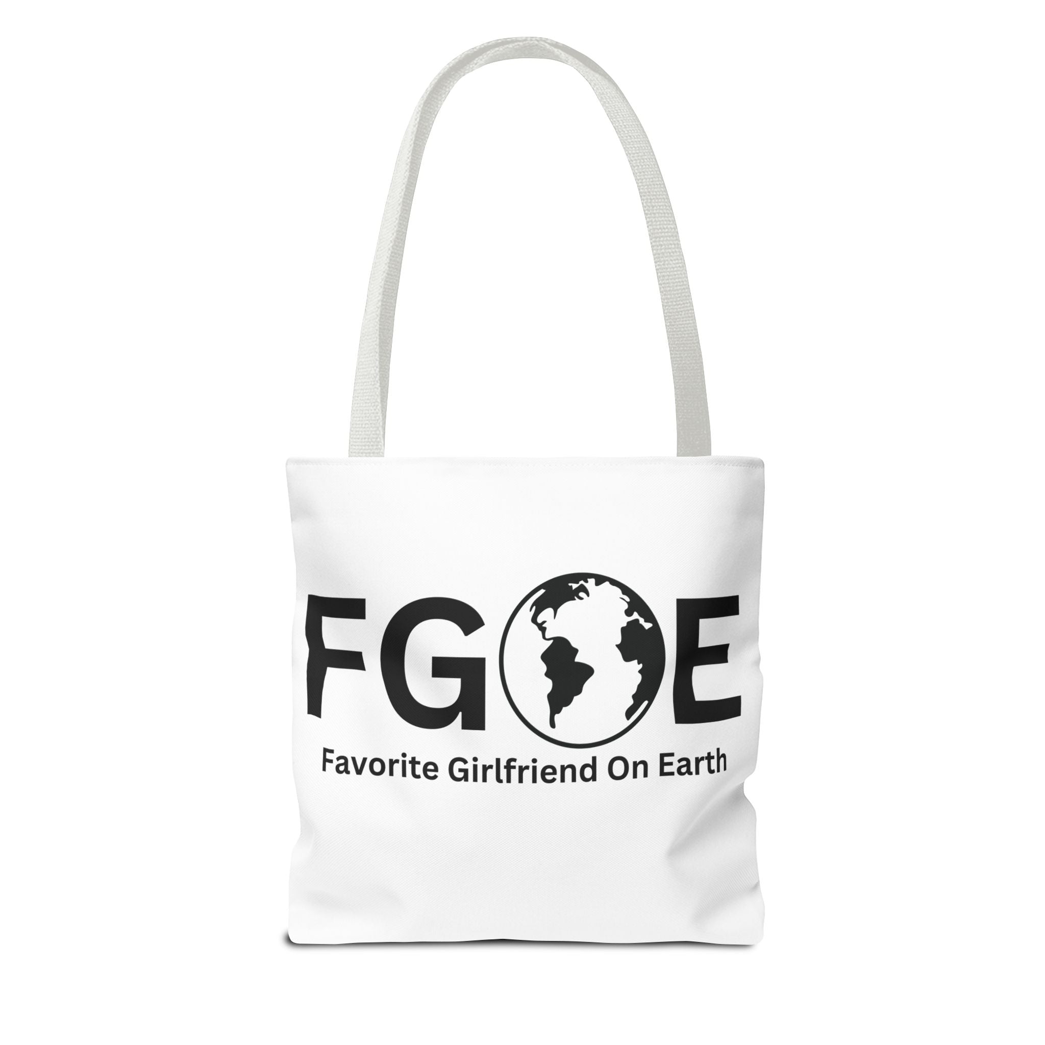 Favorite Girlfriend On Earth (FGOE) Tote Bag - Custom Printed Stylish and Functional Tote