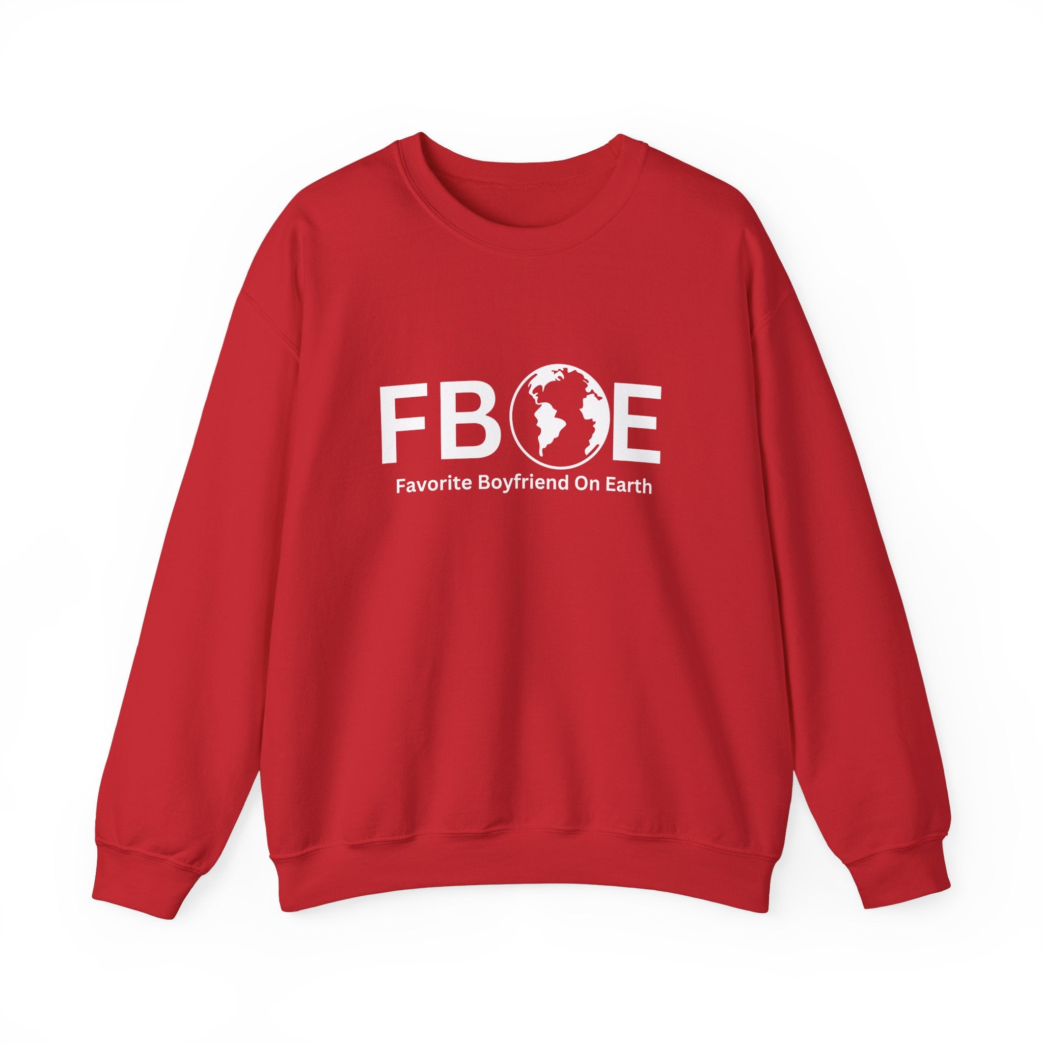 Favorite Boyfriend On Earth (FBOE) Unisex Heavy Blend™ Crewneck Sweatshirt – Cozy Cotton-Polyester Blend
