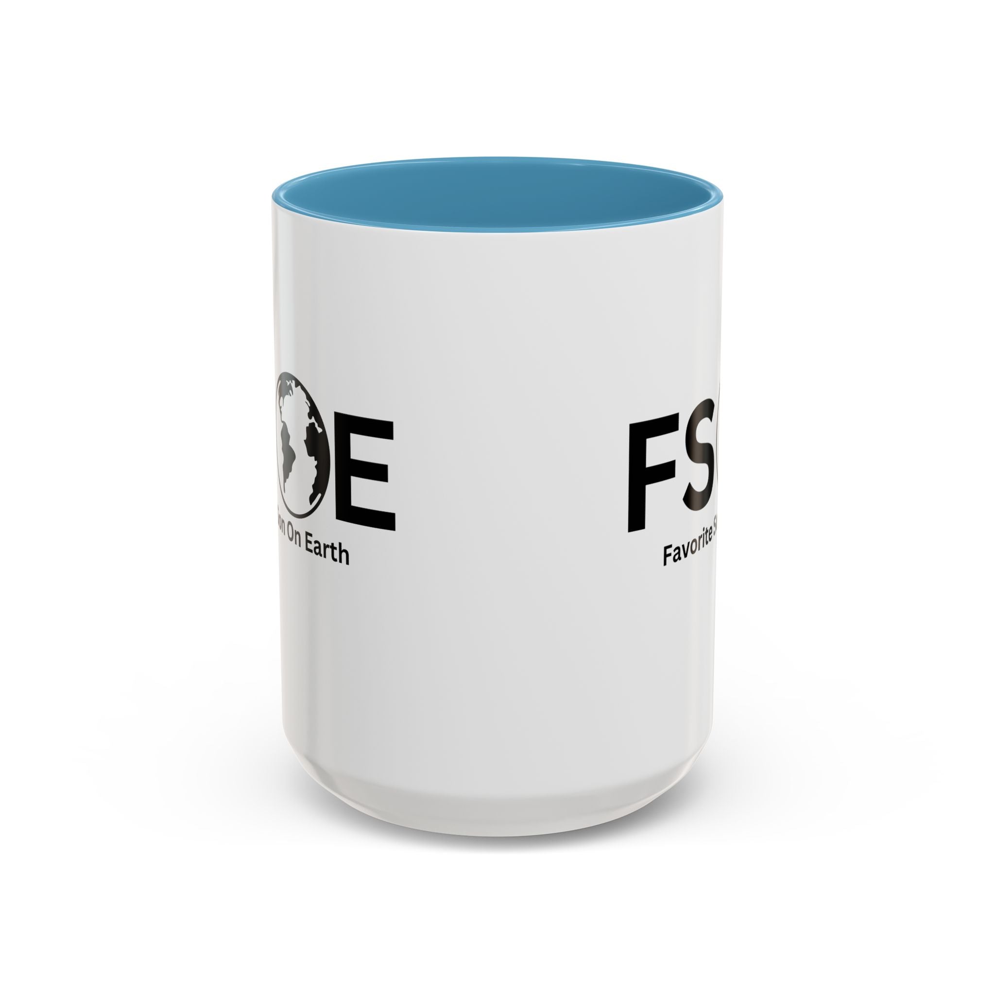 Favorite Son On Earth (FSOE) Accent Coffee Mug (11oz, 15oz)