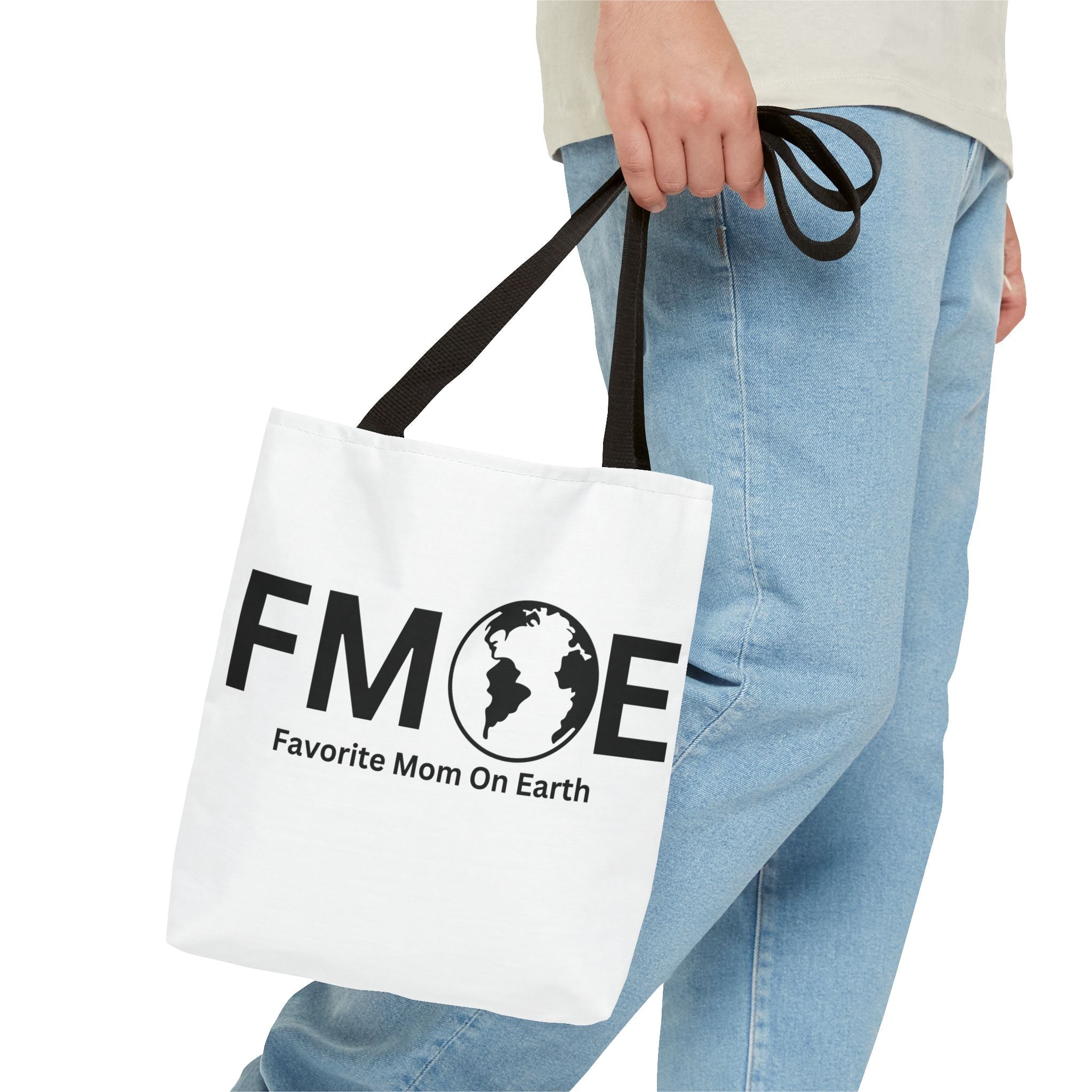 Favorite Mom On Earth (FMOE) Tote Bag- Custom Printed Stylish and Functional Tote