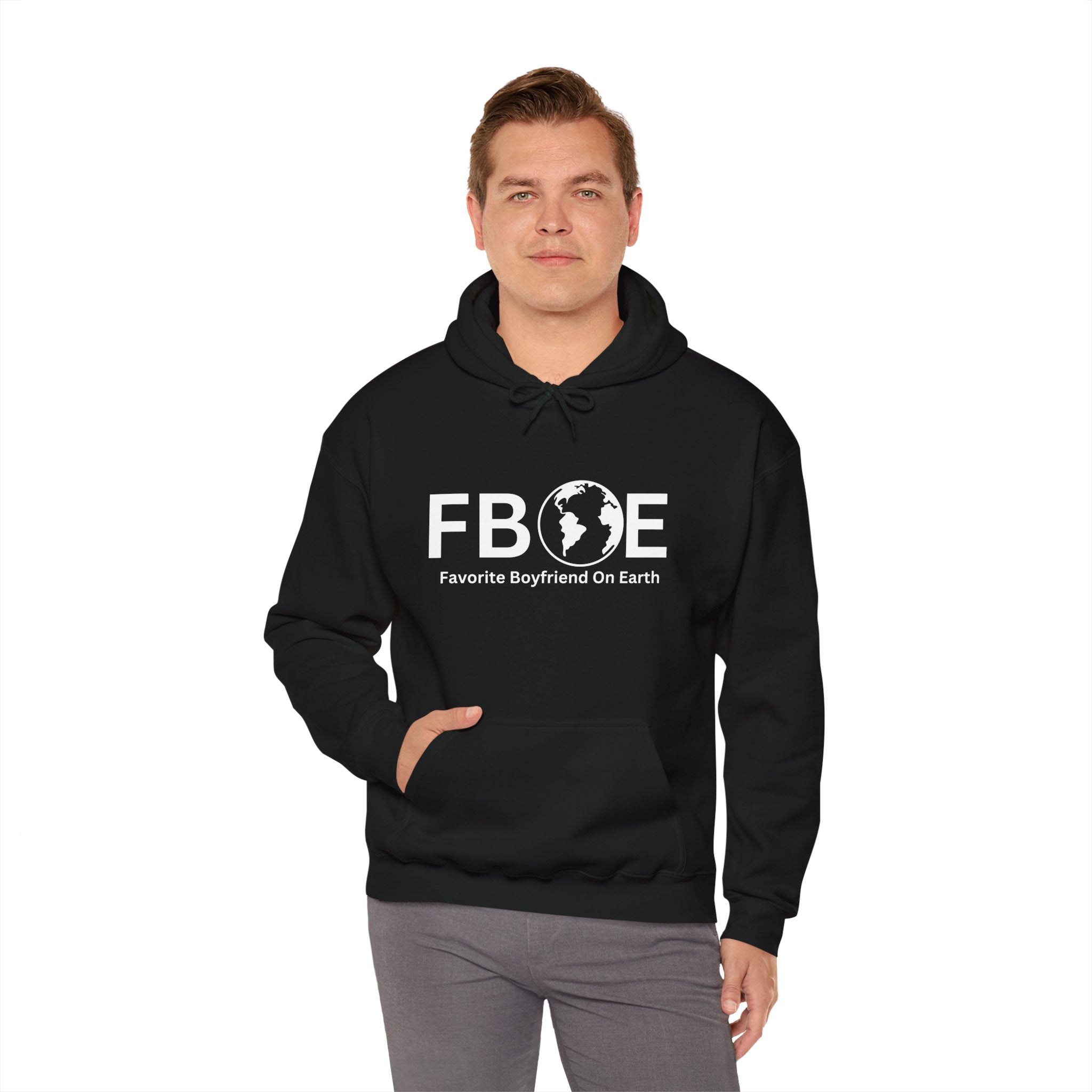 Favorite Boyfriend On Earth (FBOE) Hoodie – Unisex Heavy Blend™ Pullover