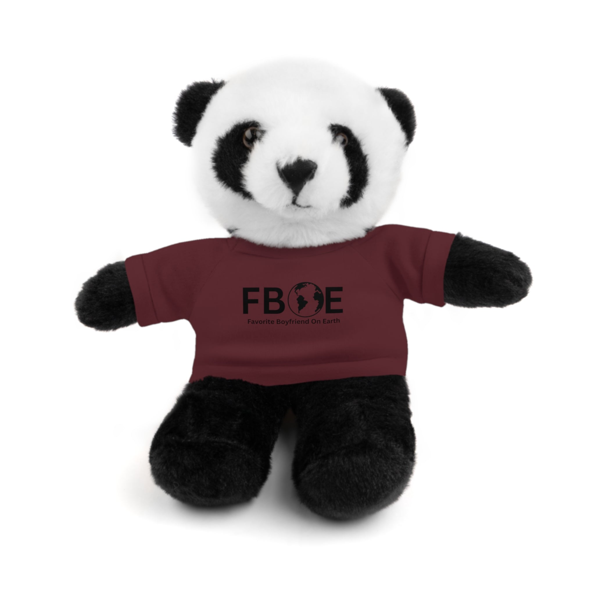Stuffed Animal Gift – Favorite Boyfriend on Earth (FBOE)– Customizable T-Shirt & Animal