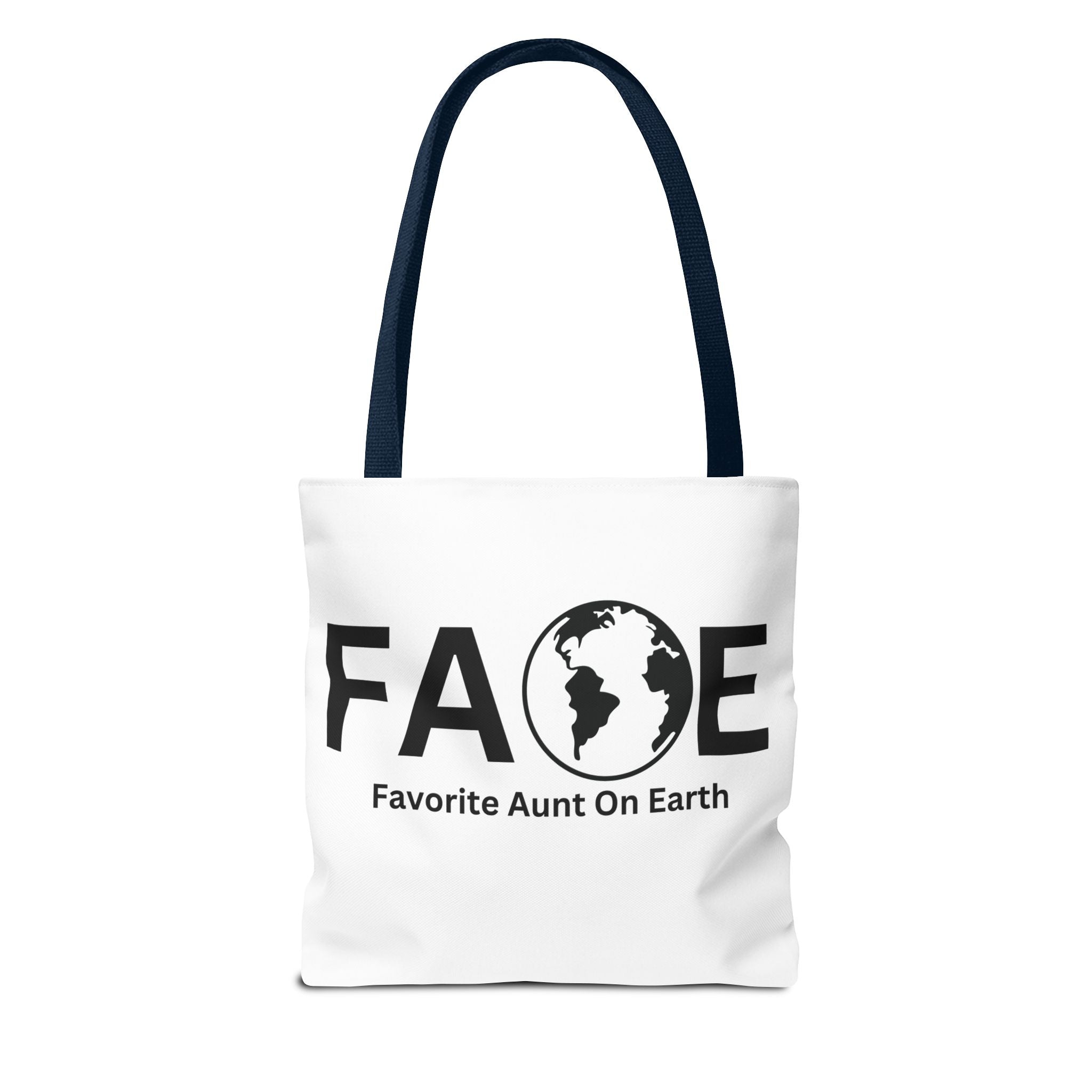 Favorite Aunt On Earth (FAOE) Tote Bag - Custom Printed Stylish and Functional Tote