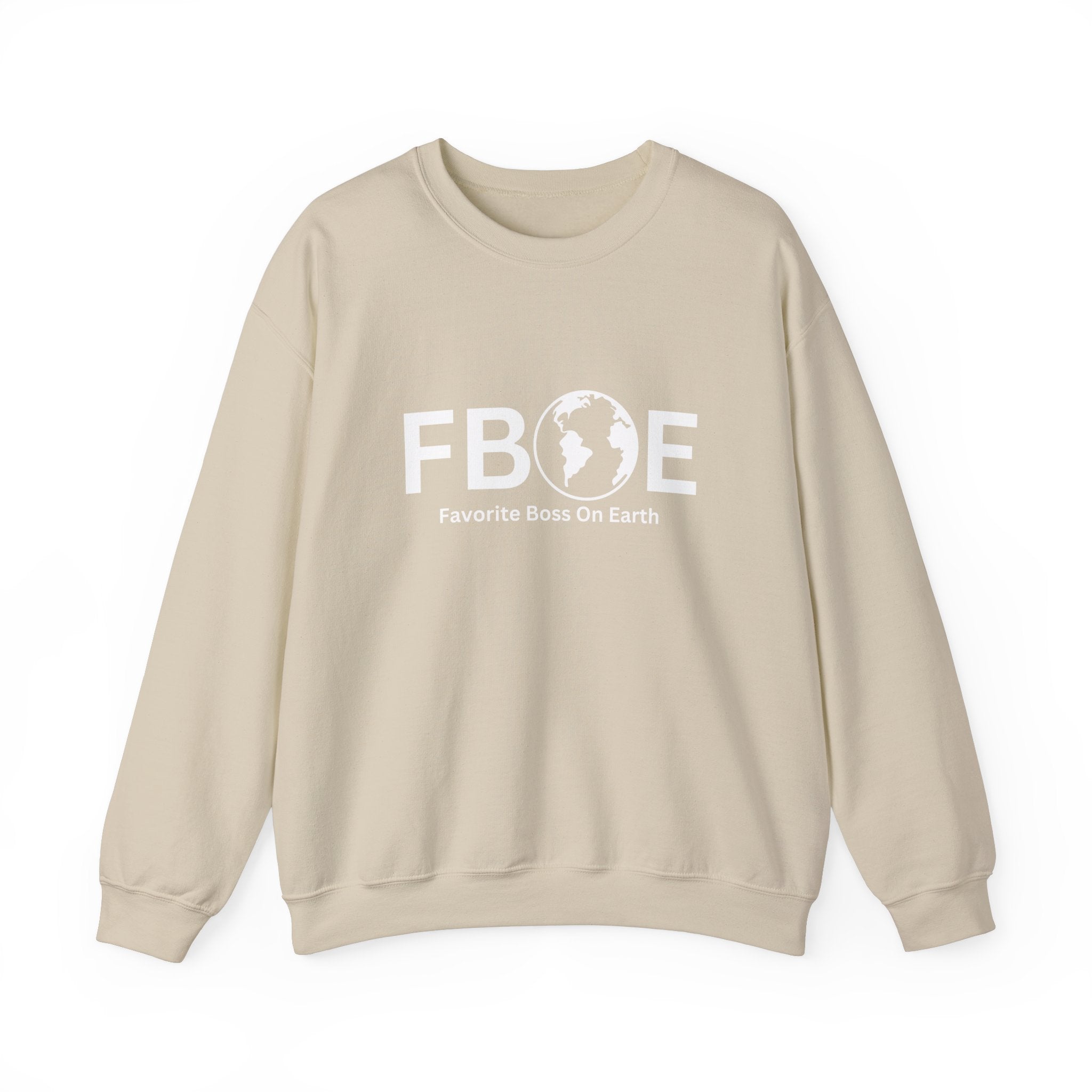 Favorite Boss On Earth (FBOE) - Unisex Heavy Blend Crewneck Sweatshirt