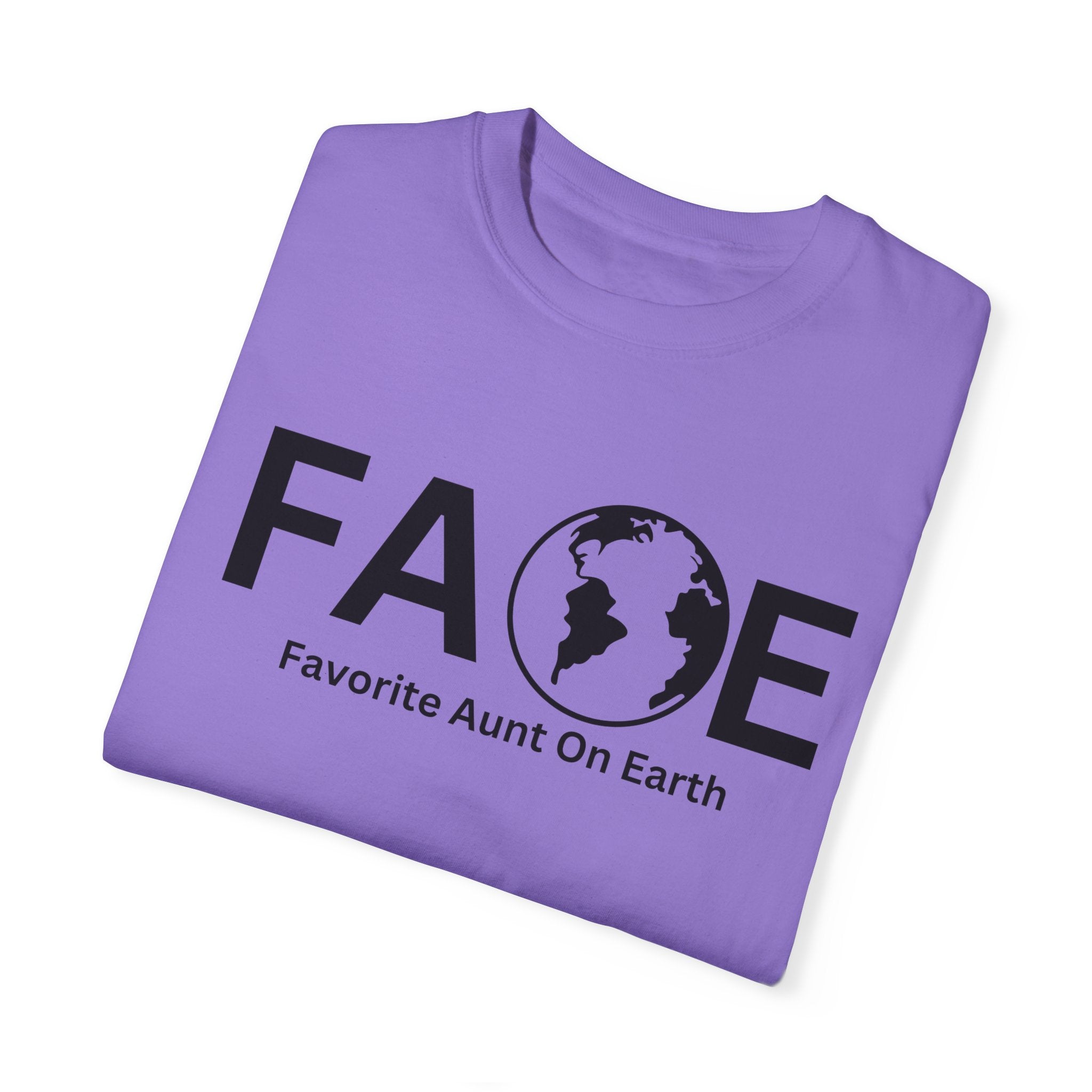 Favorite Aunt On Earth T-Shirt - (FAOE) Logo Tee for Women