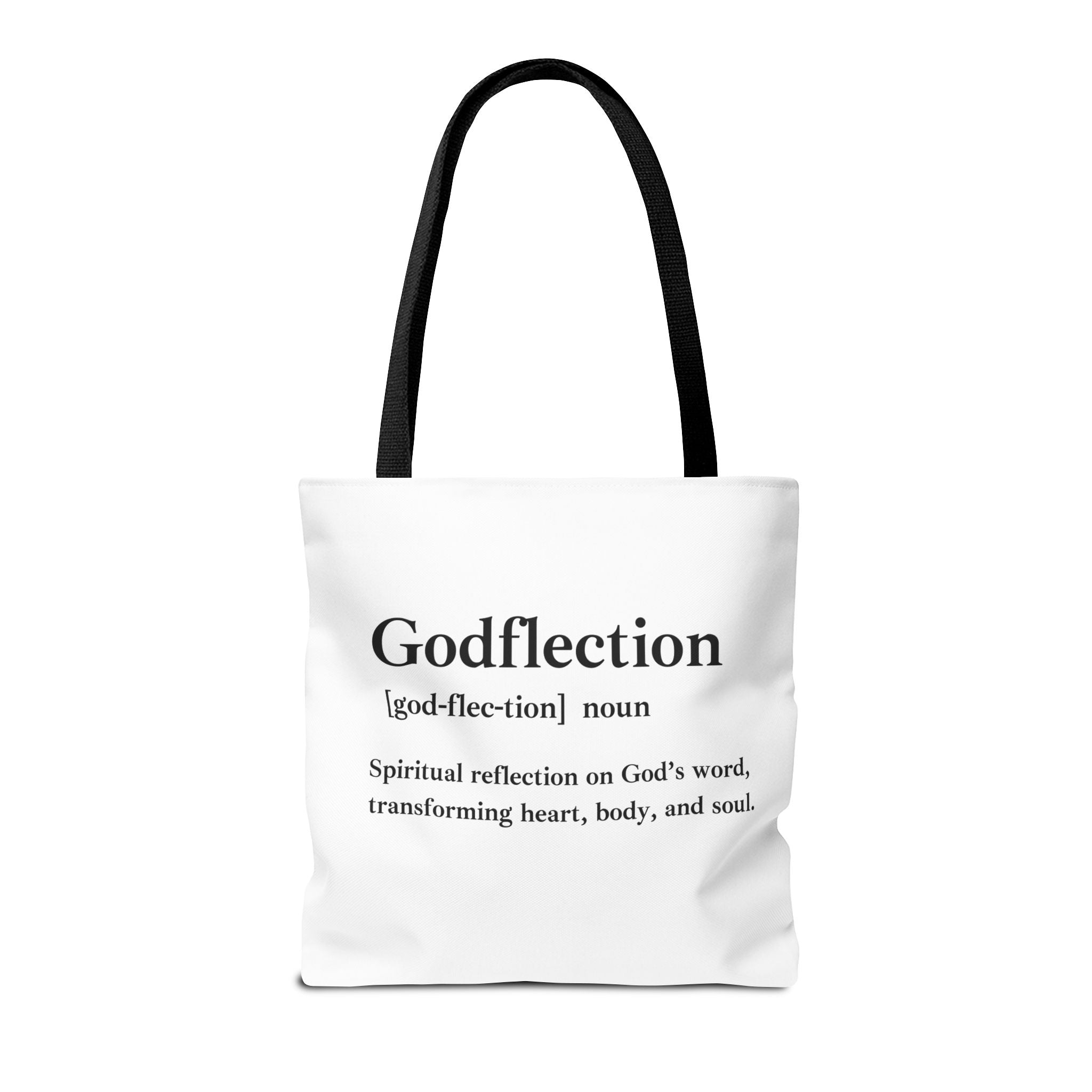 Godflection Tote Bag - Custom Printed Stylish and Functional Tote