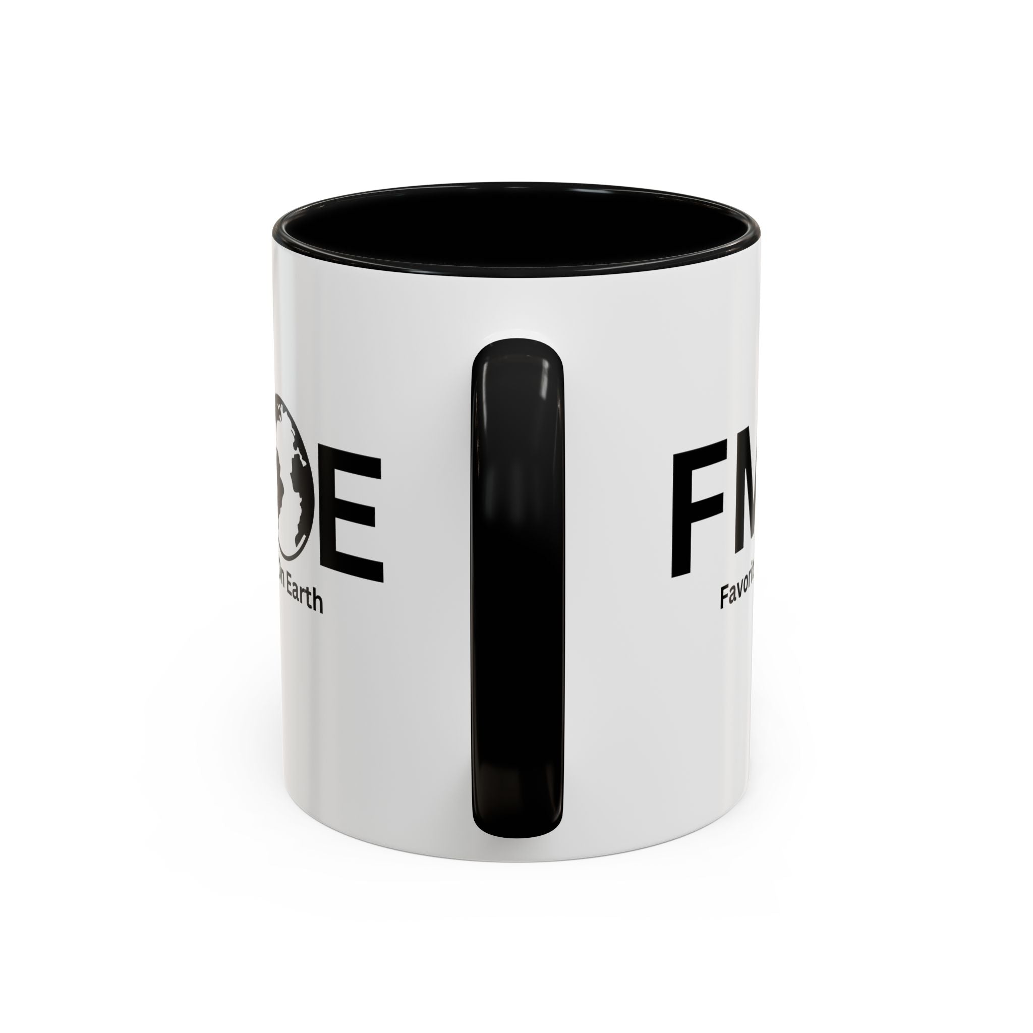 Favorite Mom On Earth (FMOE) Accent Coffee Mug (11oz, 15oz)