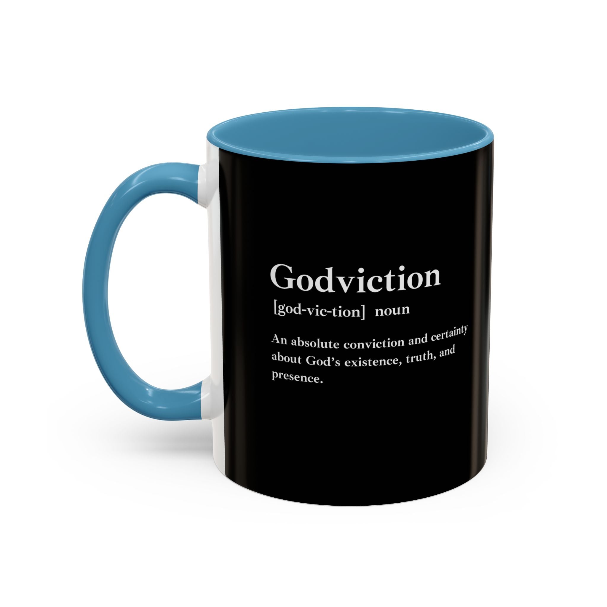 Godviction Accent Coffee Mug (11oz, 15oz)