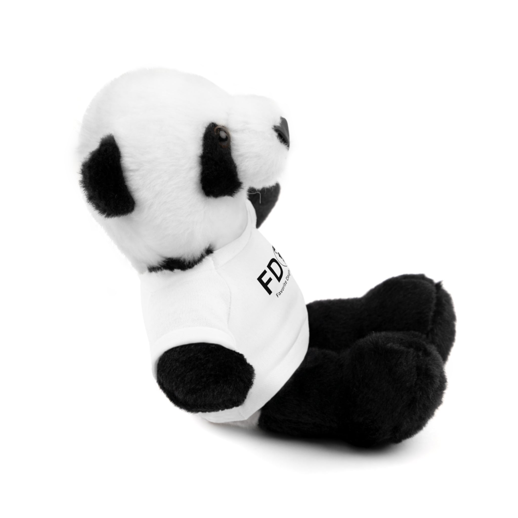 Favorite Daughter on Earth Stuffed Animal – Customizable T-Shirt & Animal
