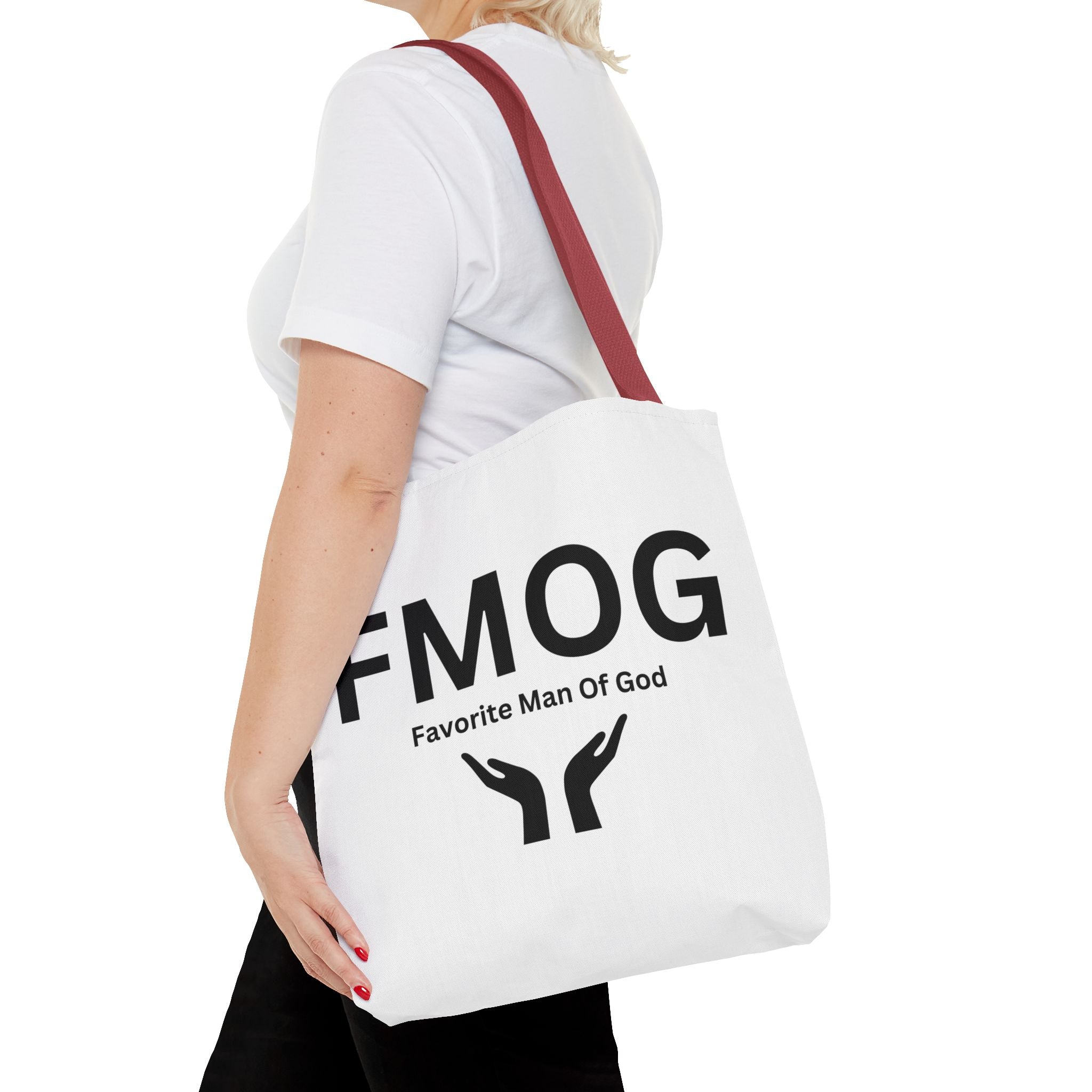 Favorite Man of God Tote Bag (FMOG) Tote Bag - Custom Printed Stylish and Functional Tote