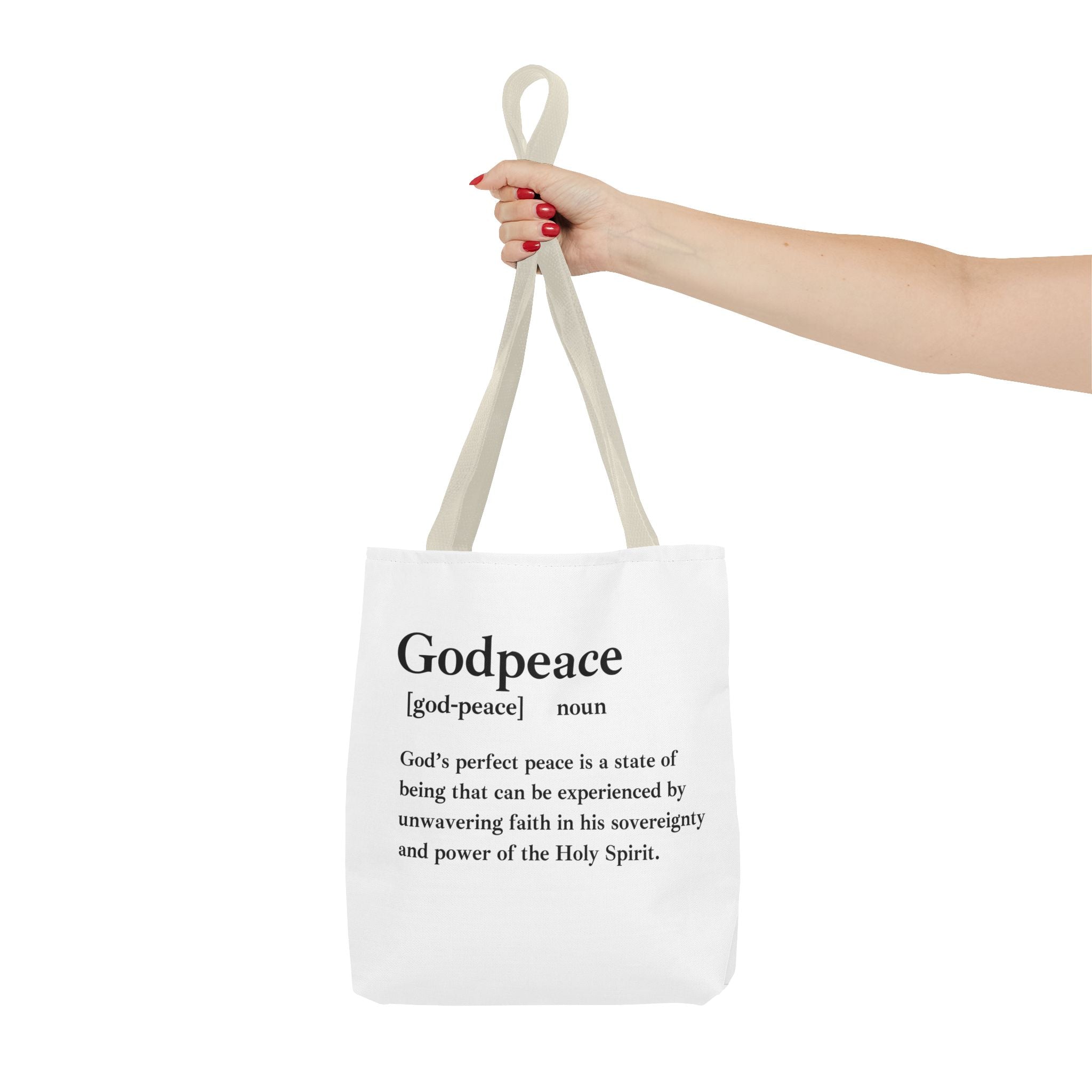 Godpeace Tote Bag - Custom Printed Stylish and Functional Tote