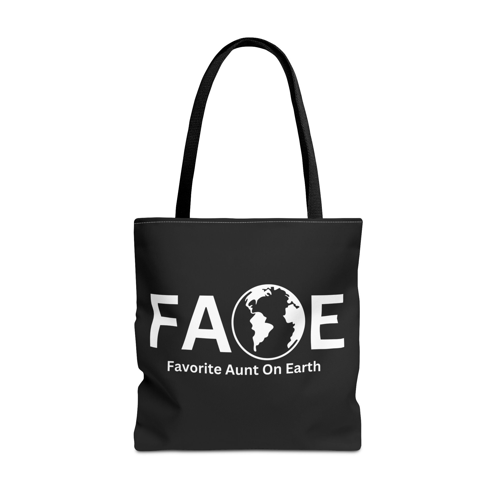 Favorite Aunt On Earth (FAOE) Tote Bag - Custom Printed Stylish and Functional Tote