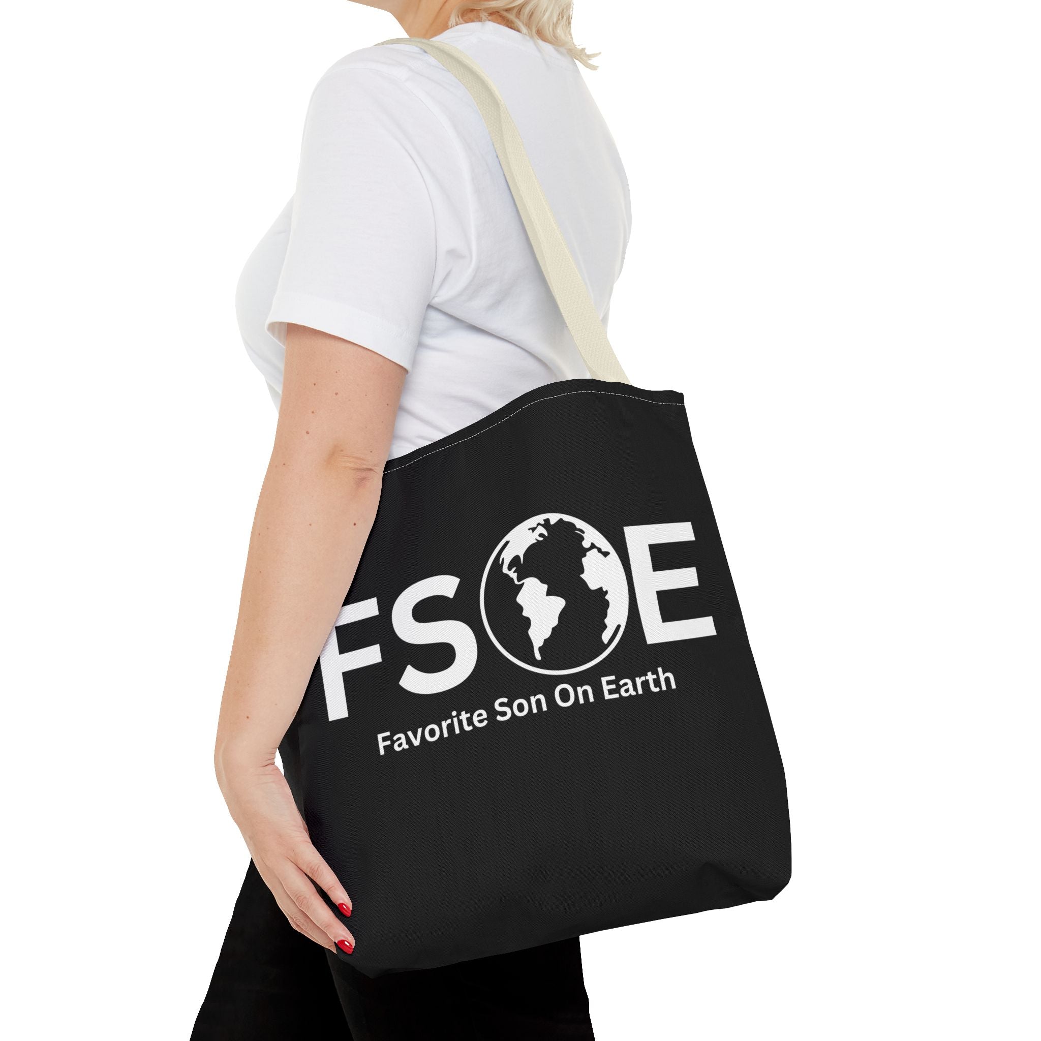 Favorite Son On Earth (FSOE) Tote Bag - Custom Printed Stylish and Functional Tote