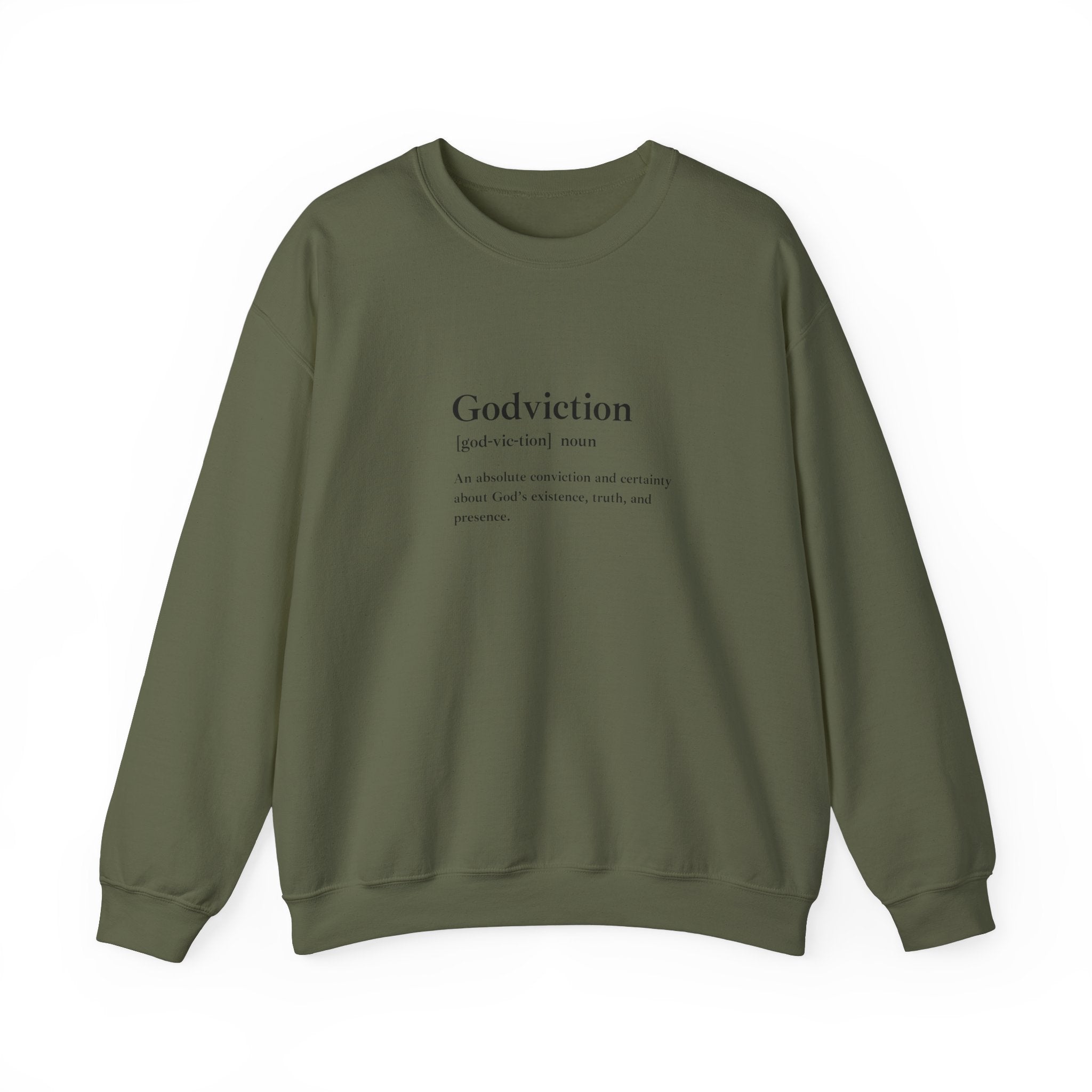 Godviction Unisex Heavy Blend™ Crewneck Sweatshirt