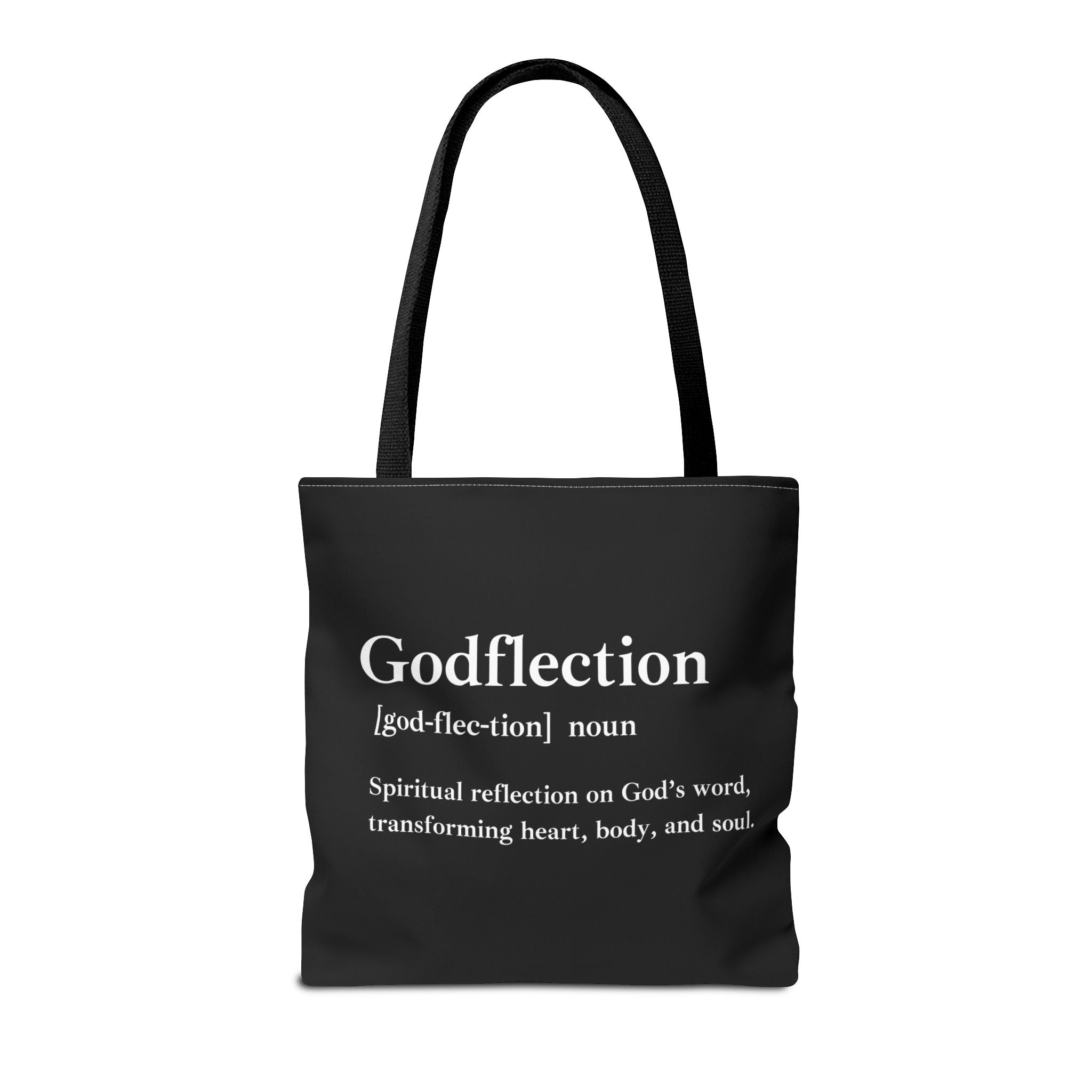 Godflection Tote Bag - Custom Printed Stylish and Functional Tote