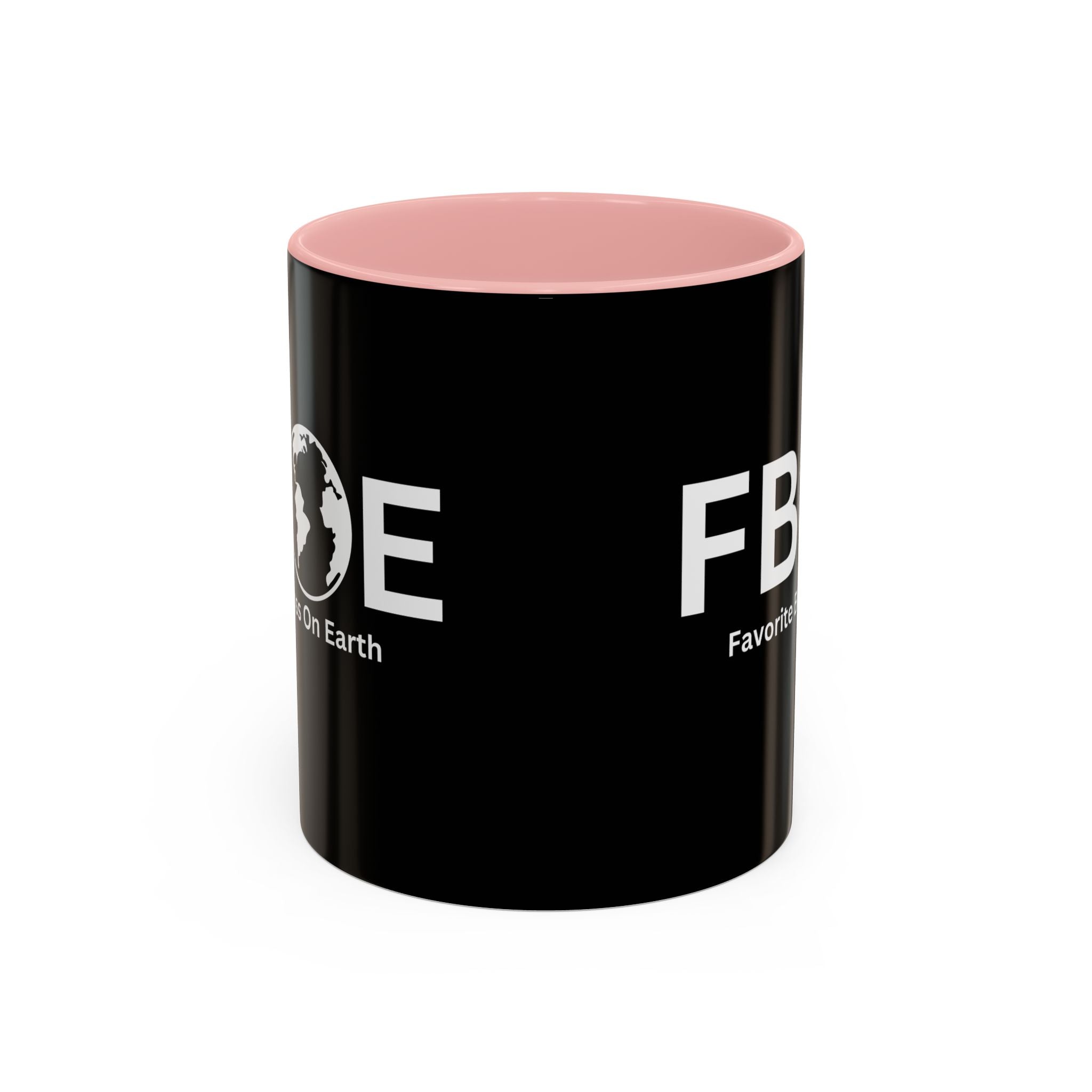 Favorite Boss On Earth (FBOE) Accent Coffee Mug (11oz, 15oz)