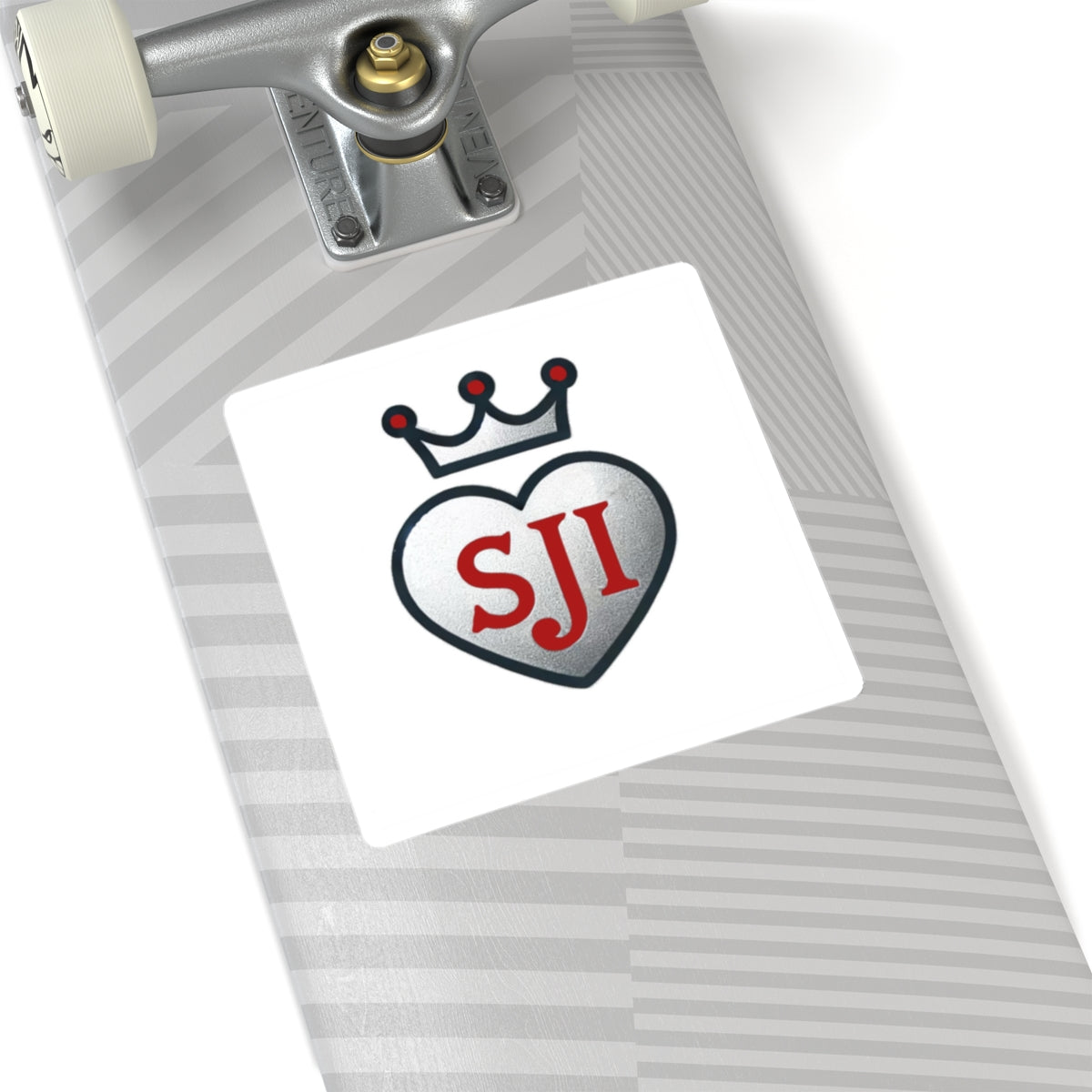 Senior Joy Initiative Logo Kiss-Cut Stickers - Custom Vinyl Stickers for Creative Decor