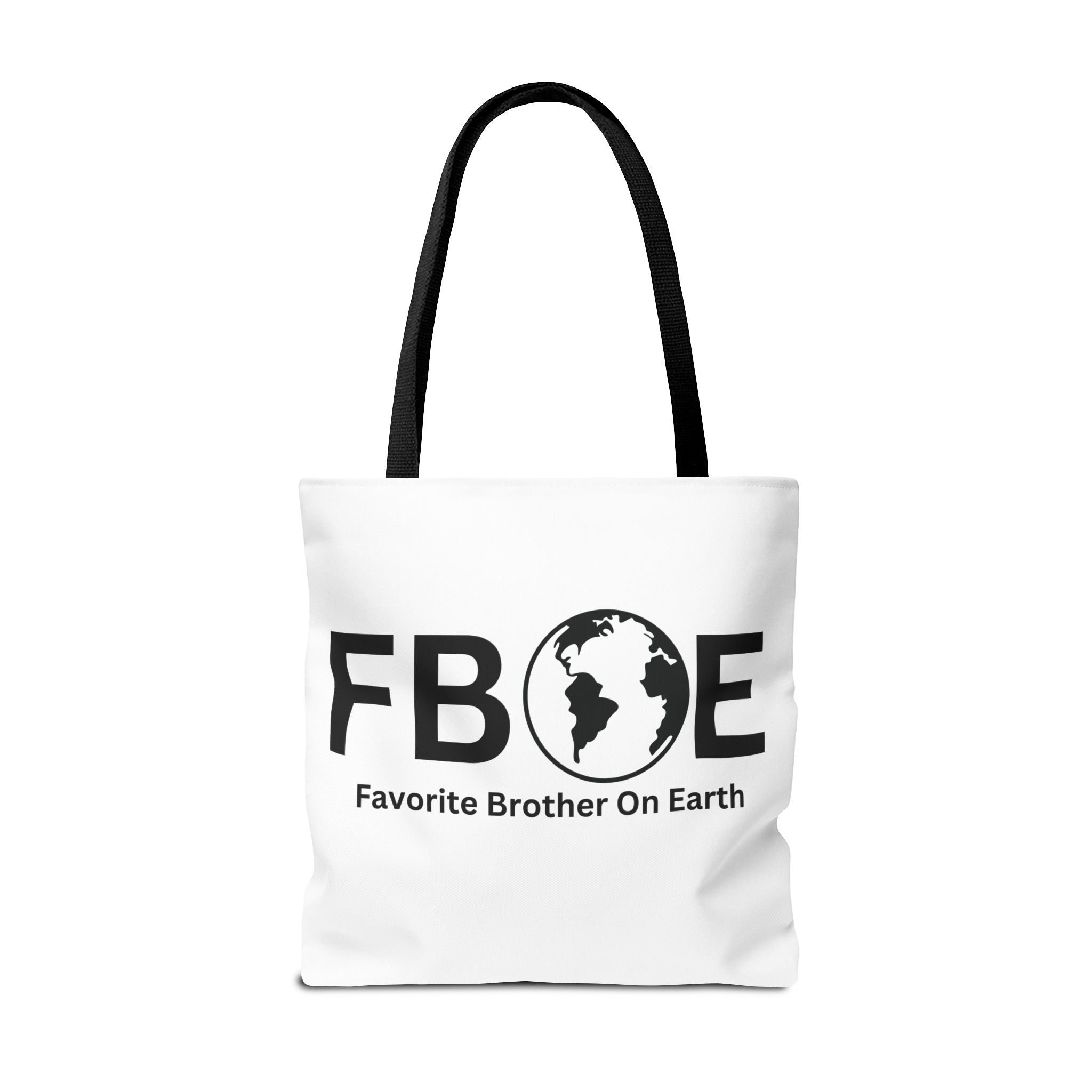 Favorite Brother On Earth (FBOE) Tote Bag - Custom Printed Stylish and Functional Tote