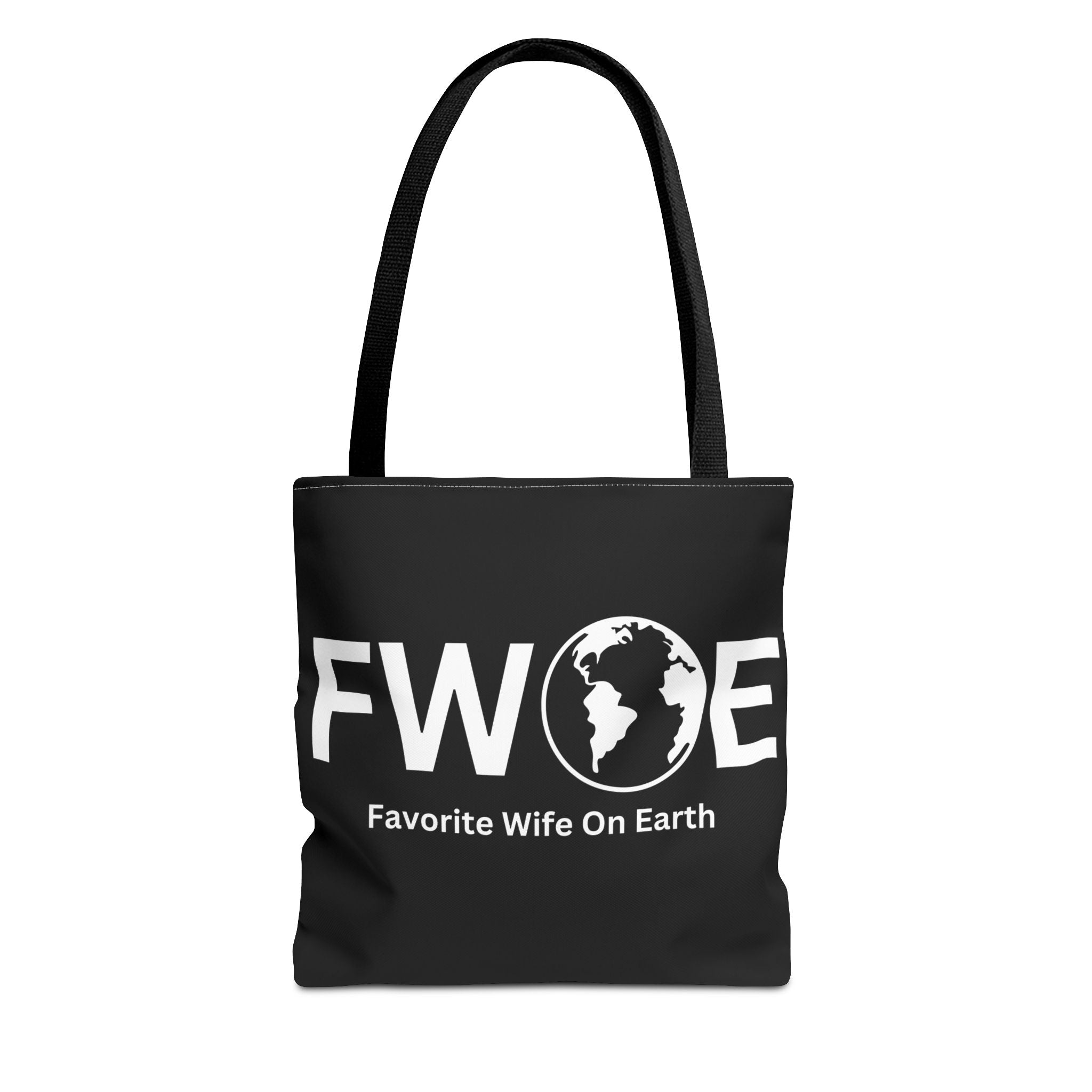 Favorite Wife On Earth (FWOE) Tote Bag - Custom Printed Stylish and Functional Tote