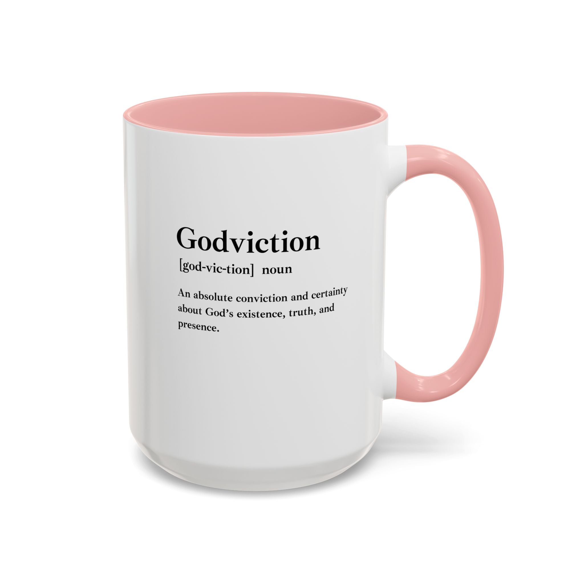 Godviction Accent Coffee Mug (11, 15oz)
