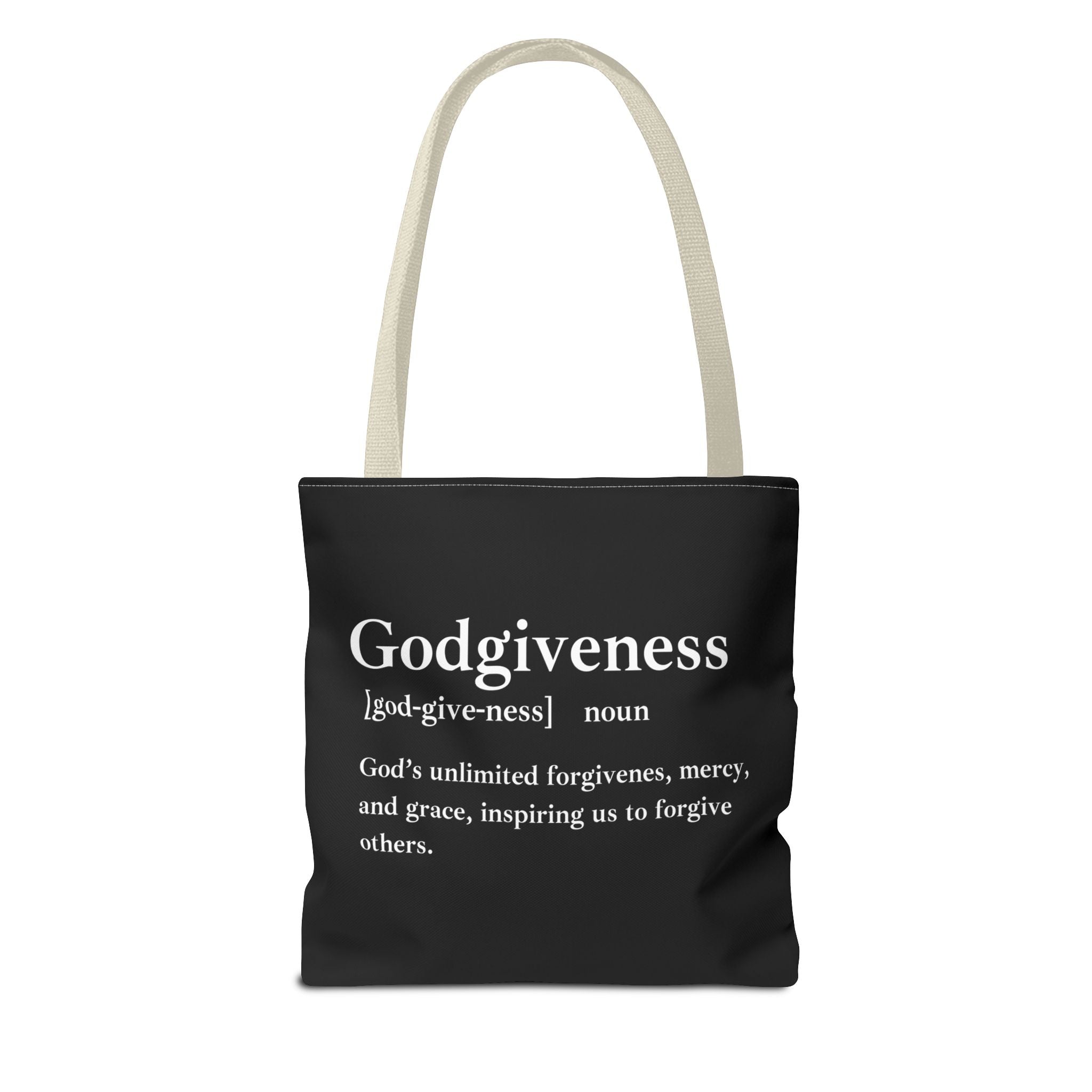 Godgiveness Tote Bag - Custom Printed Stylish and Functional Tote
