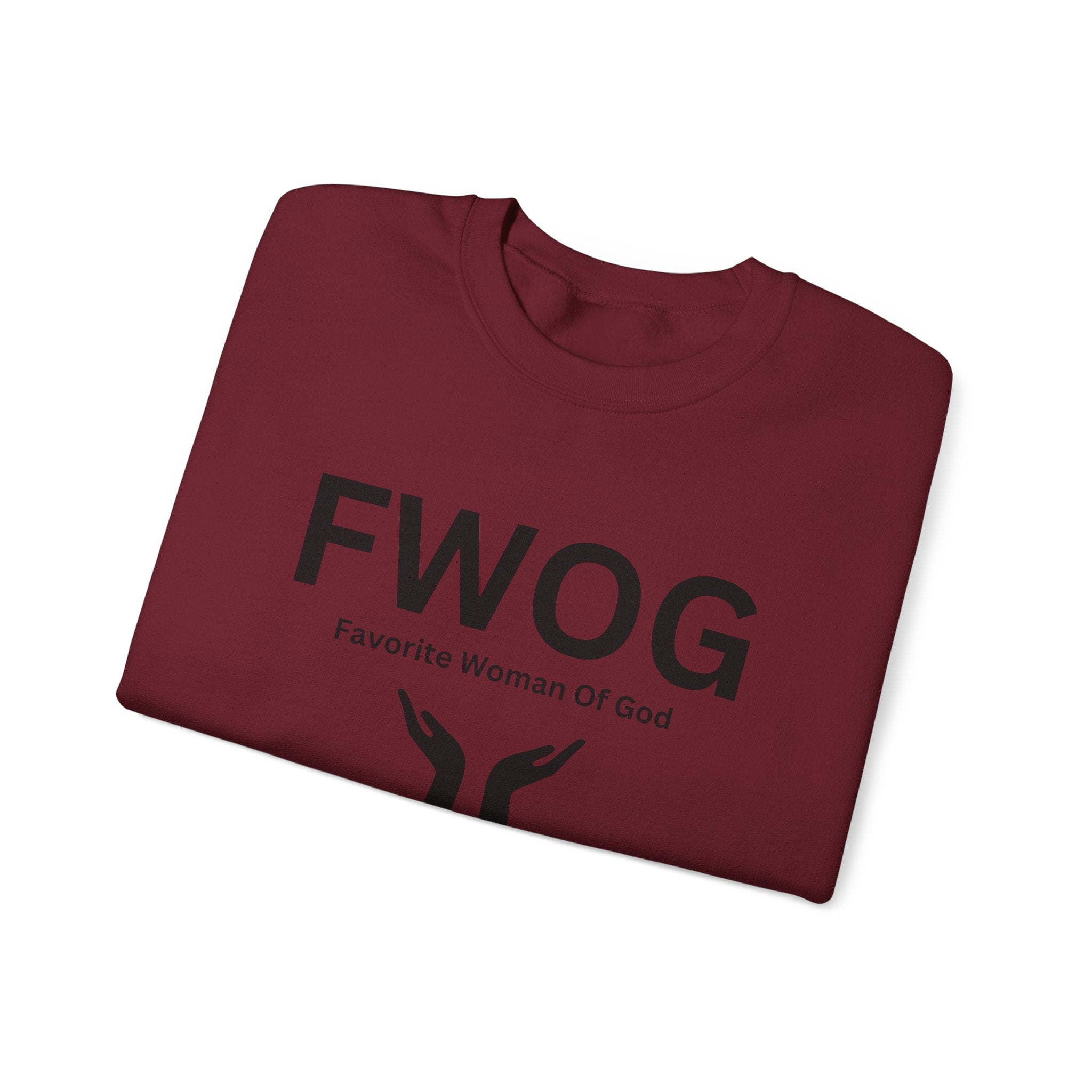 Favorite Woman of God (FWOG) Unisex Heavy Blend™ Crewneck Sweatshirt