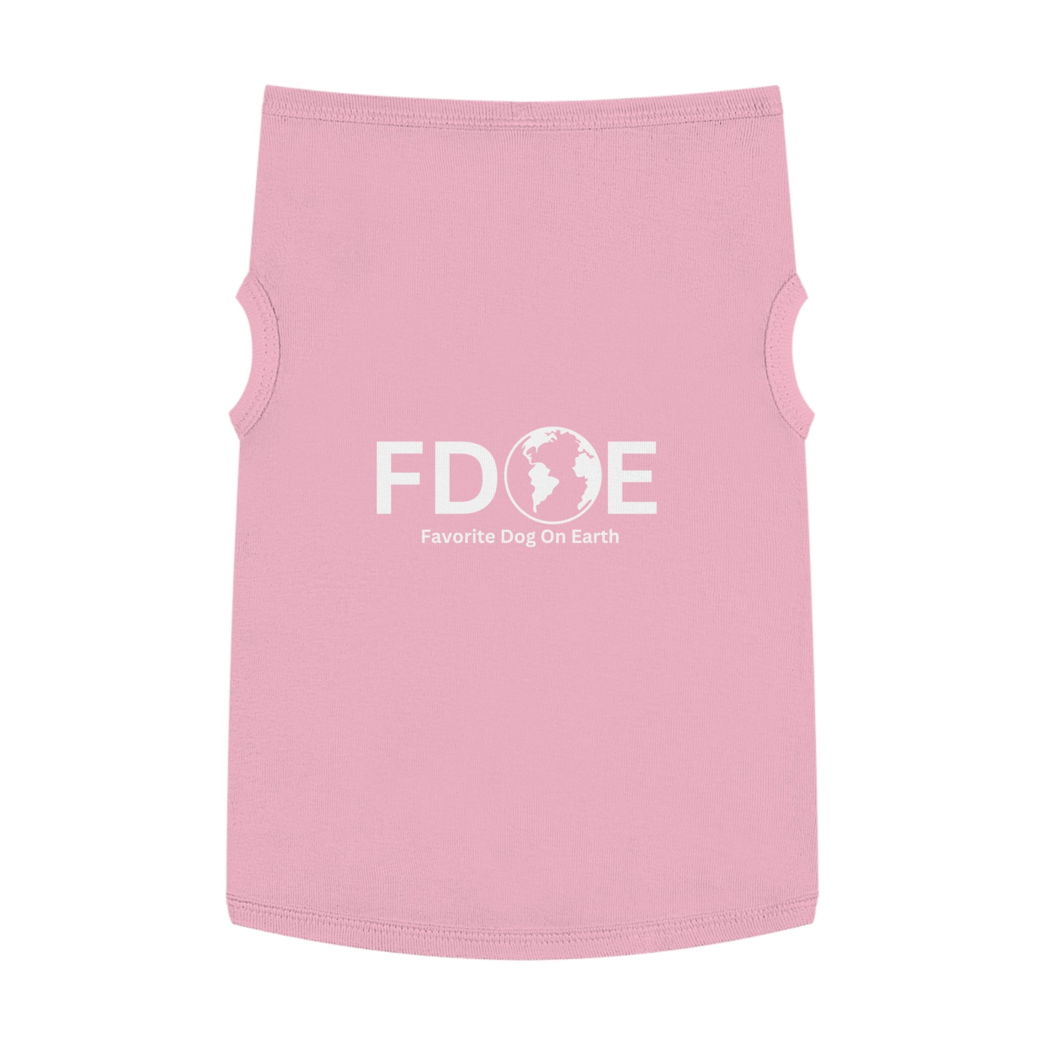Favorite Dog On Earth (FDOE) - Custom Pet Tank Top