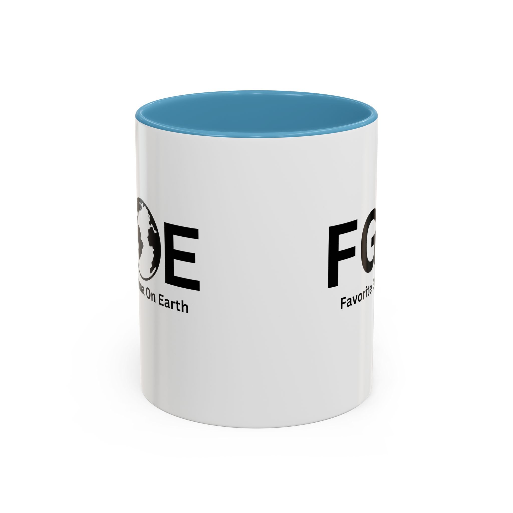 Favorite Grandma On Earth Mug (FGOE) Accent Coffee Mug (11oz, 15oz)