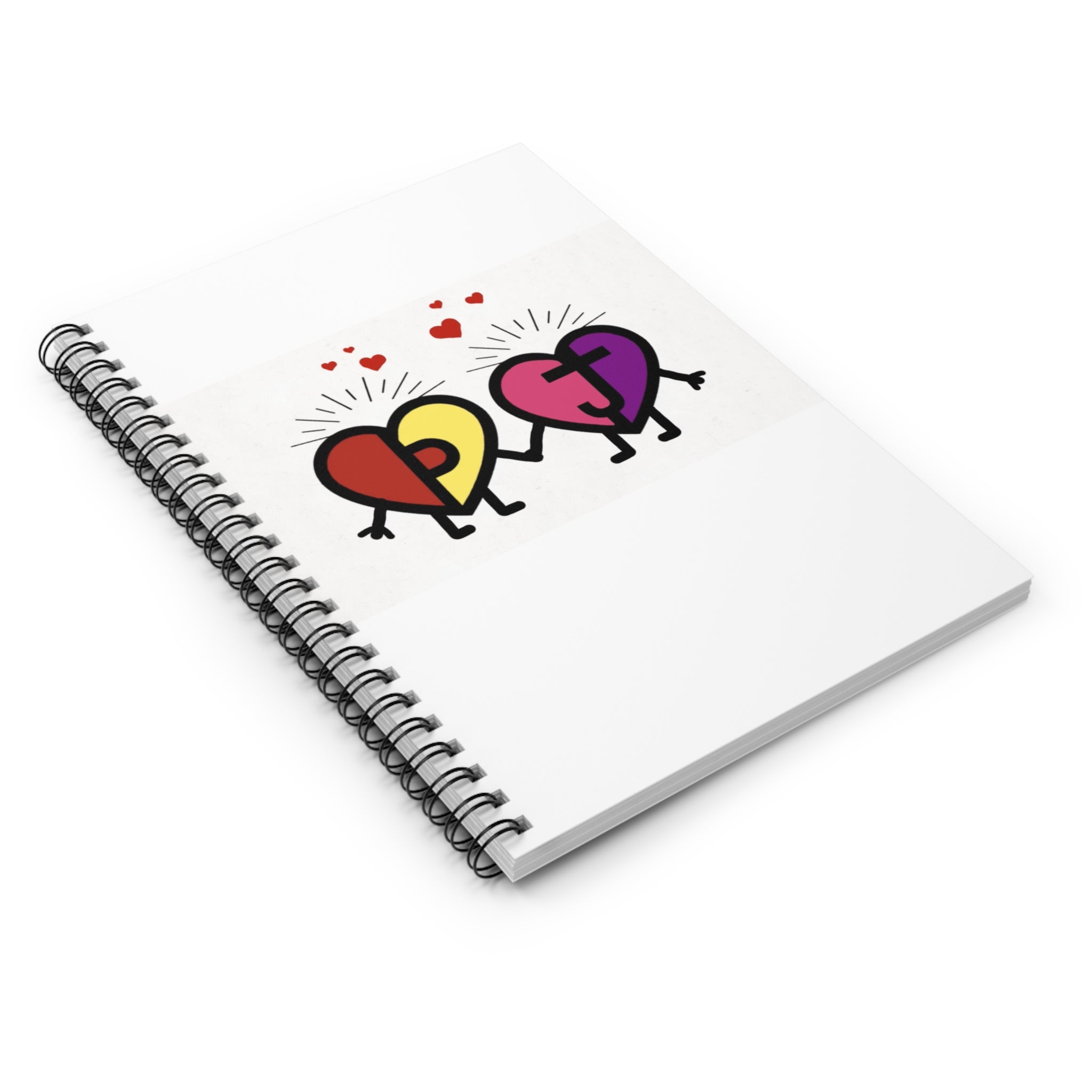 PJ & Joy Passionoy Mascots Spiral Notebook - 118 Page Ruled Line Notebook for Everyday Use