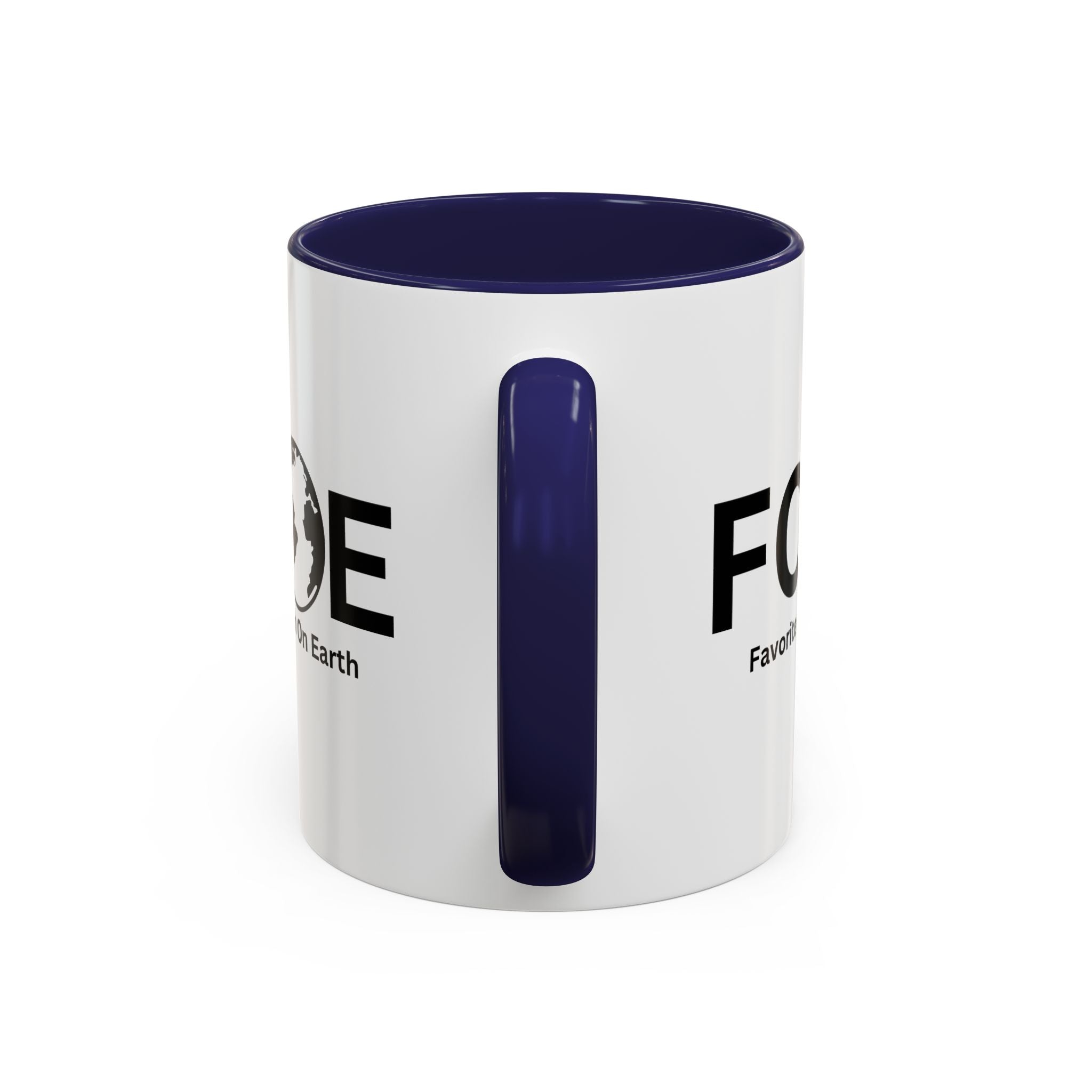 Favorite Coach On Earth (FCOE) Accent Coffee Mug (11oz, 15oz)
