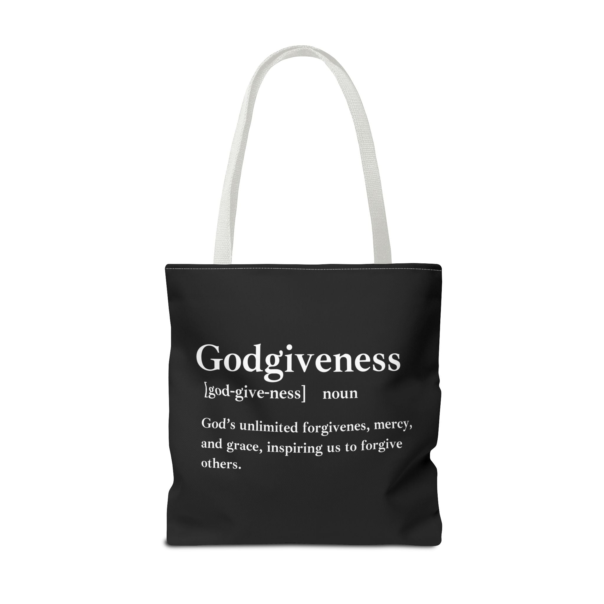 Godgiveness Tote Bag - Custom Printed Stylish and Functional Tote