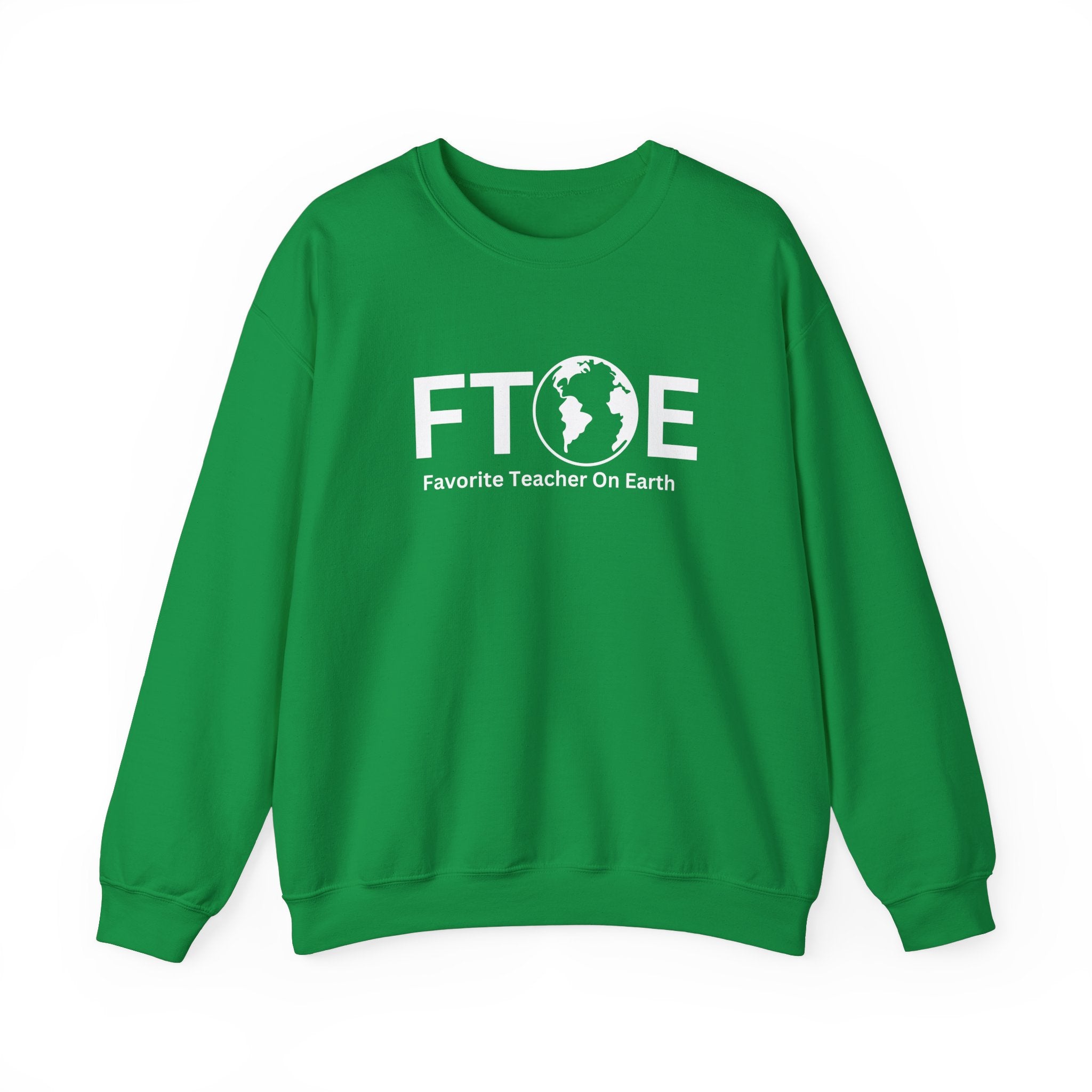 Favorite Teacher On Earth (FTOE) - Unisex Heavy Blend Crewneck Sweatshirt