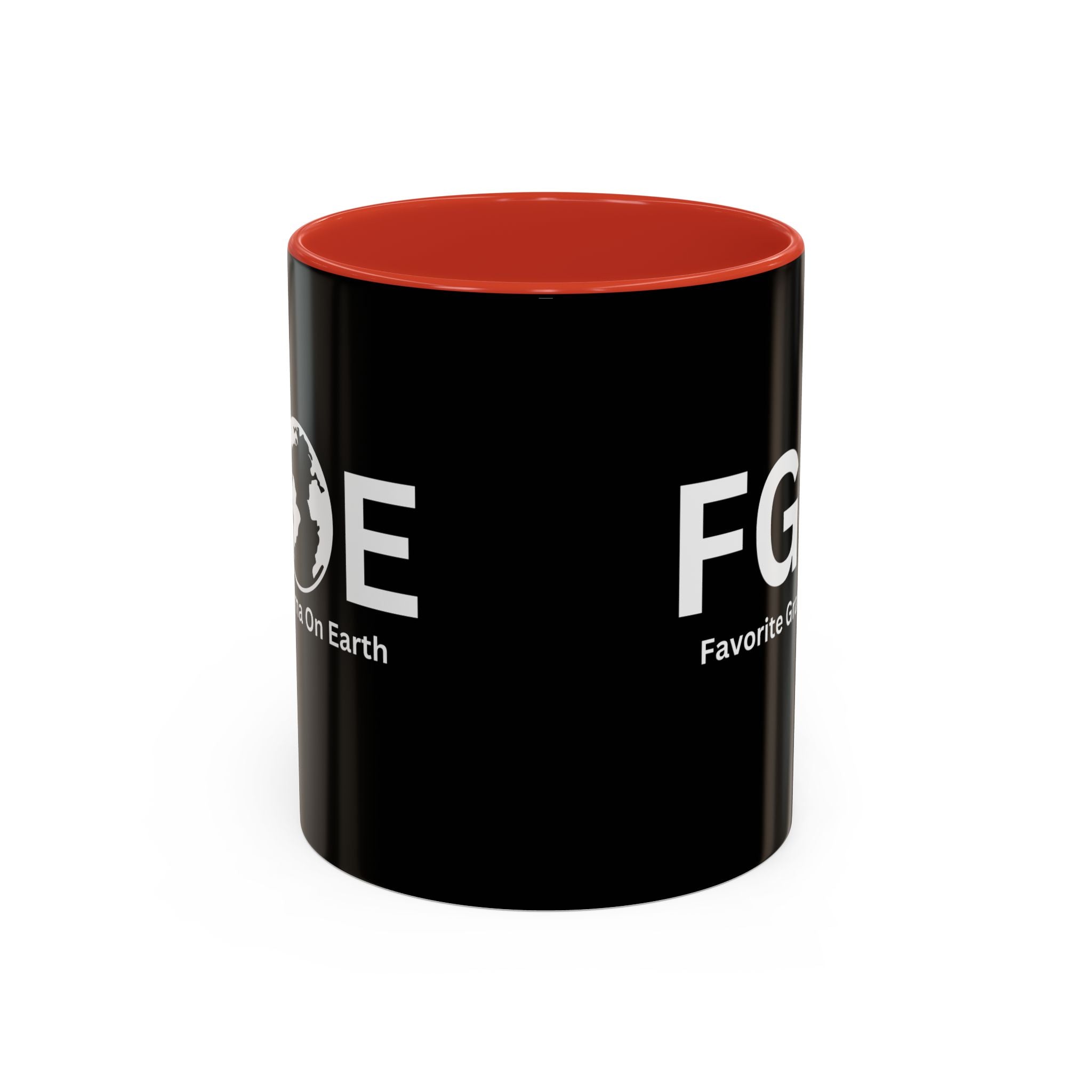 Favorite Grandma On Earth Mug (FGOE) Accent Coffee Mug (11oz, 15oz)