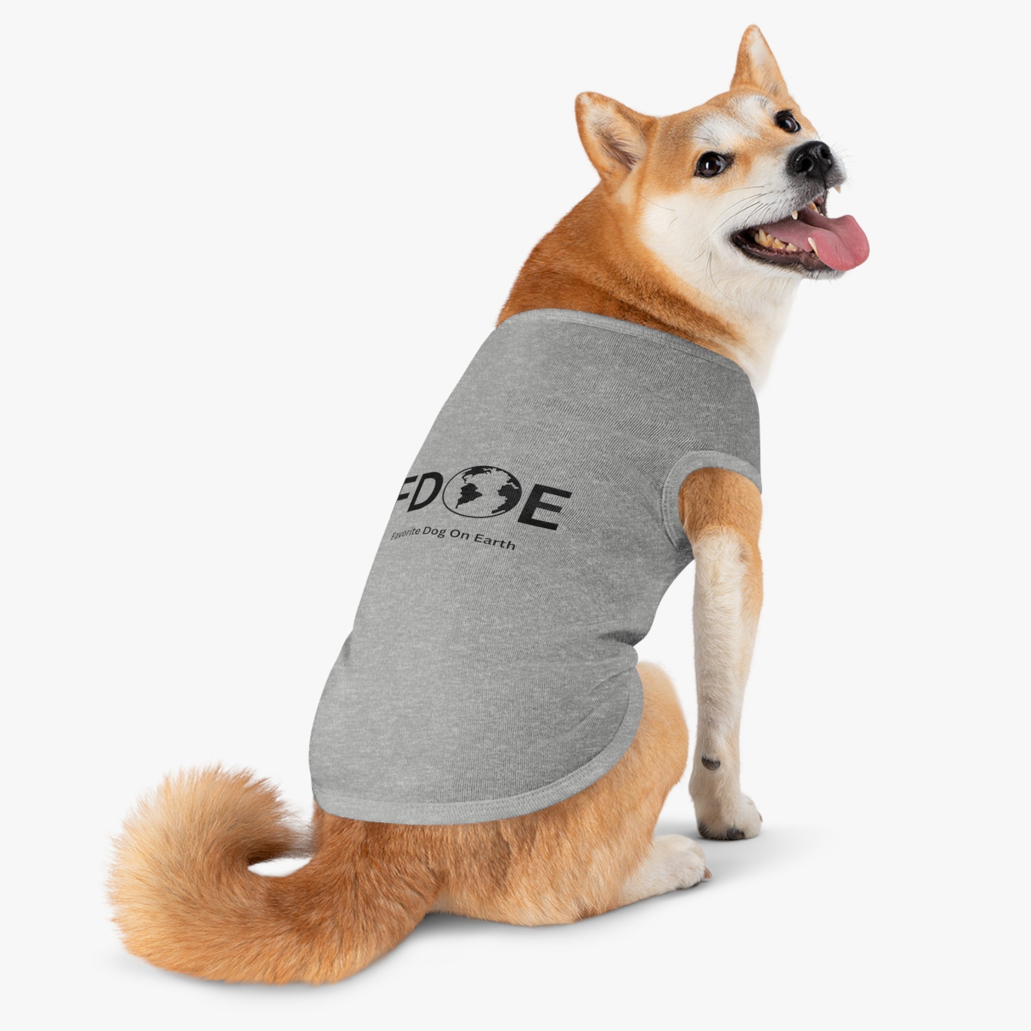 Favorite Dog On Earth (FDOE) - Custom Pet Tank Top