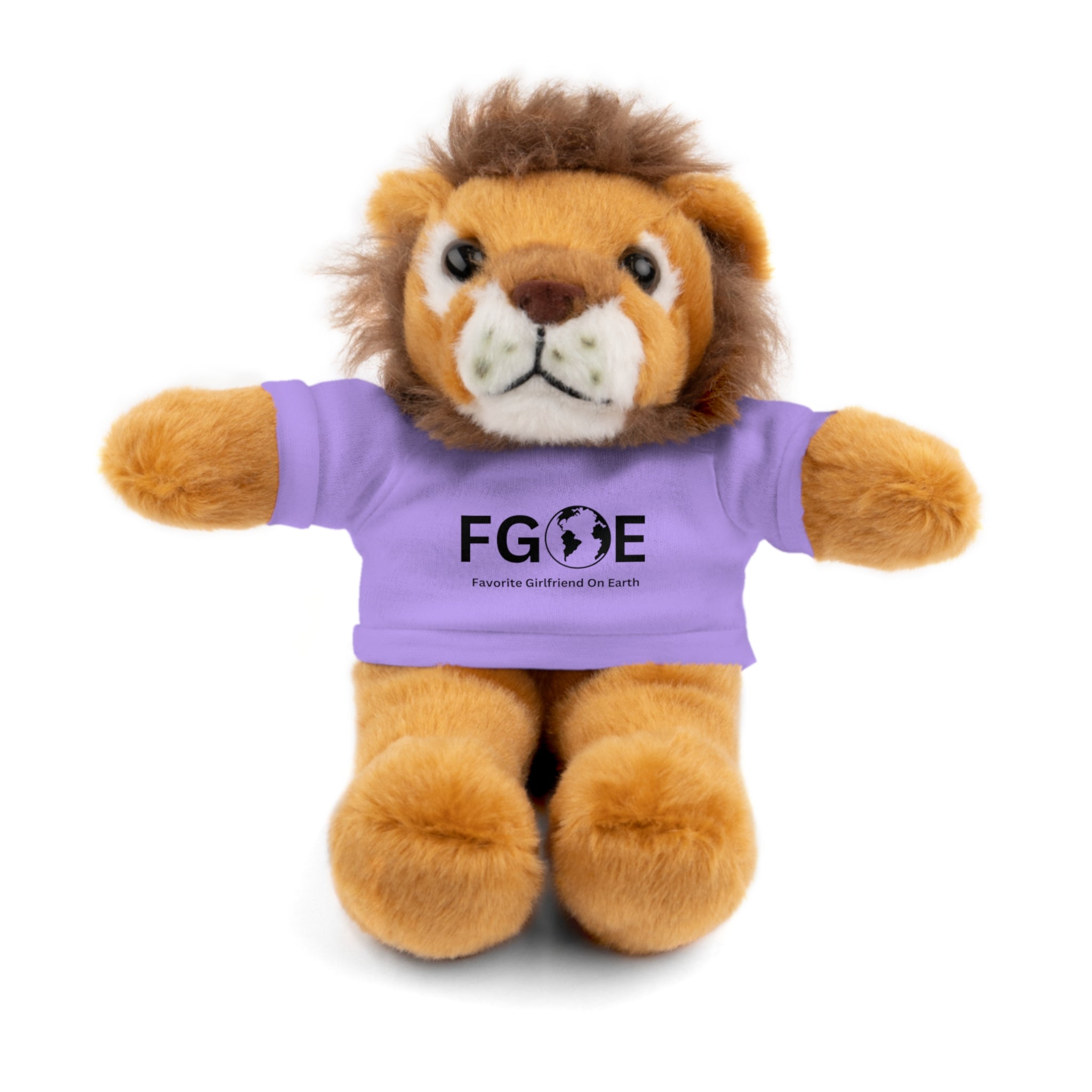 Stuffed Animal Gift – Favorite Girlfriend on Earth (FGOE)– Customizable T-Shirt & Animal