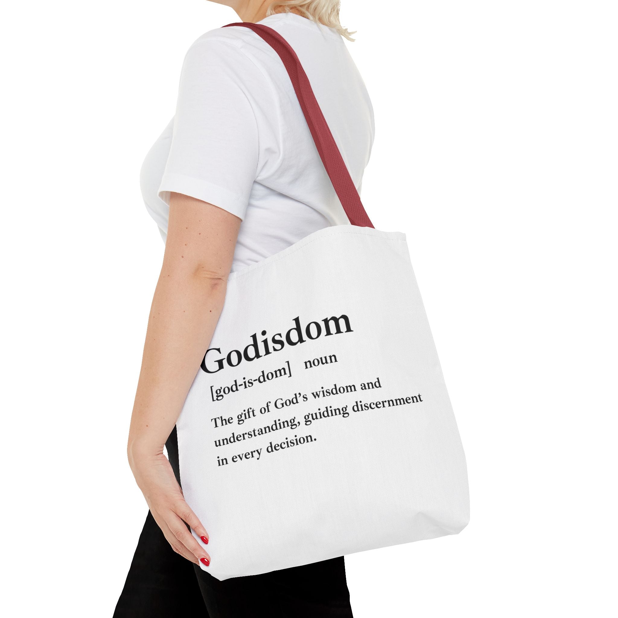 Godisdom Tote Bag - Custom Printed Stylish and Functional Tote