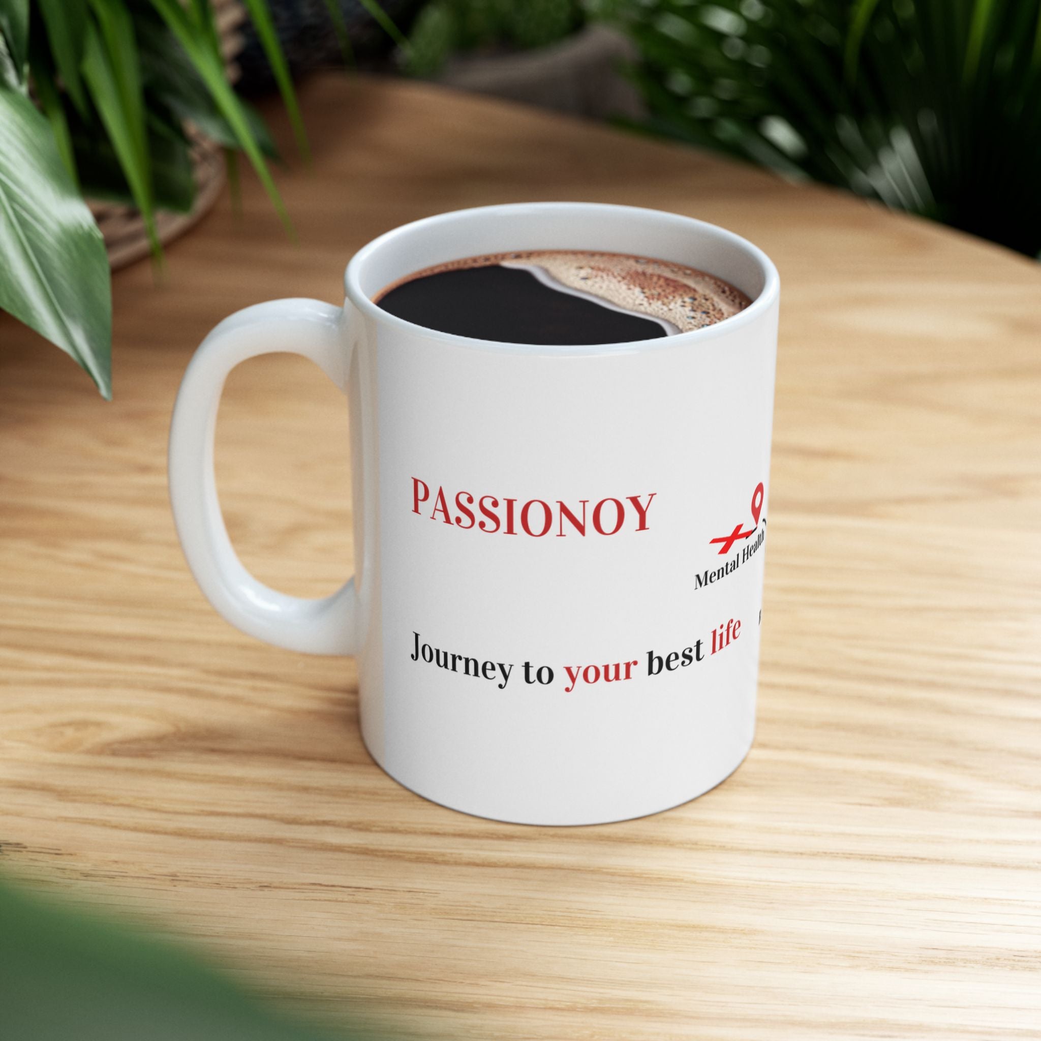 Passionoy Journey Accent Coffee Mug (11oz, 15oz)