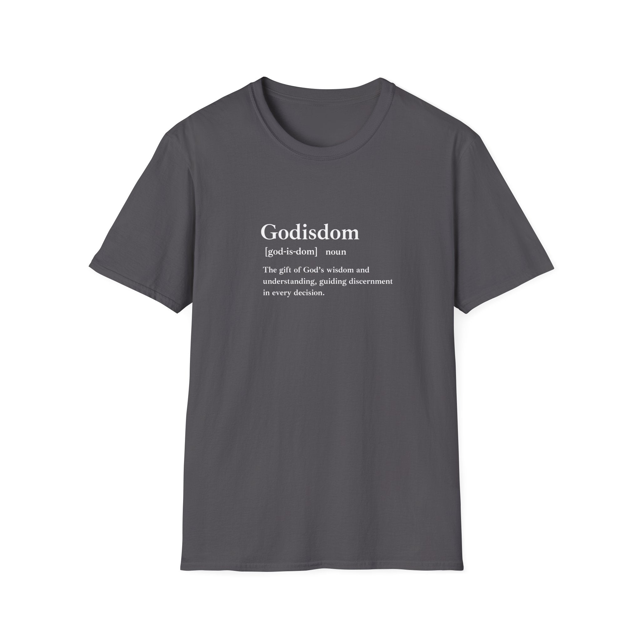 Godisdom Unisex Soft-Style T-Shirt – Comfortable, Durable, Ethical Apparel, 100% Cotton, Classic Fit