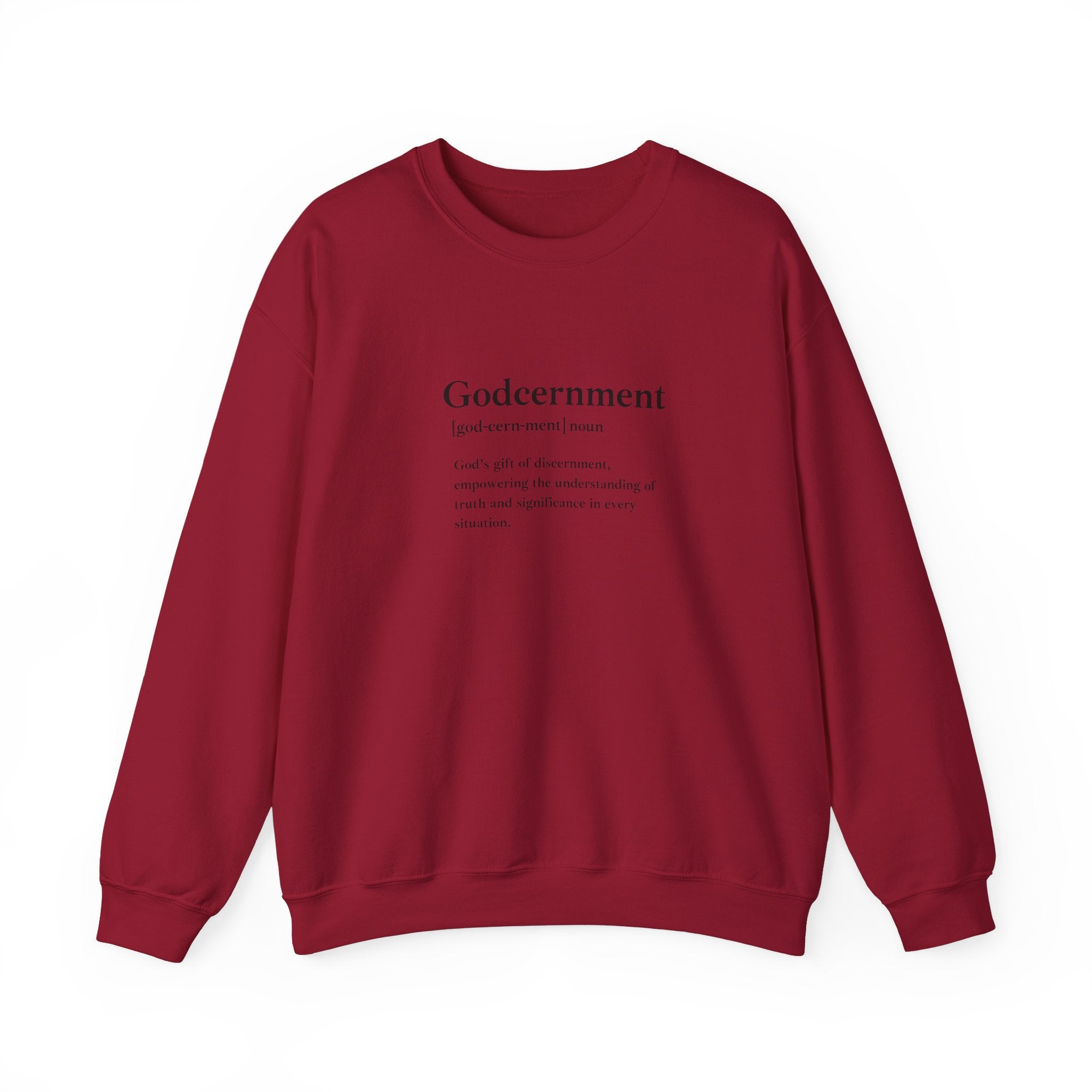 Godcernment Unisex Heavy Blend™ Crewneck Sweatshirt