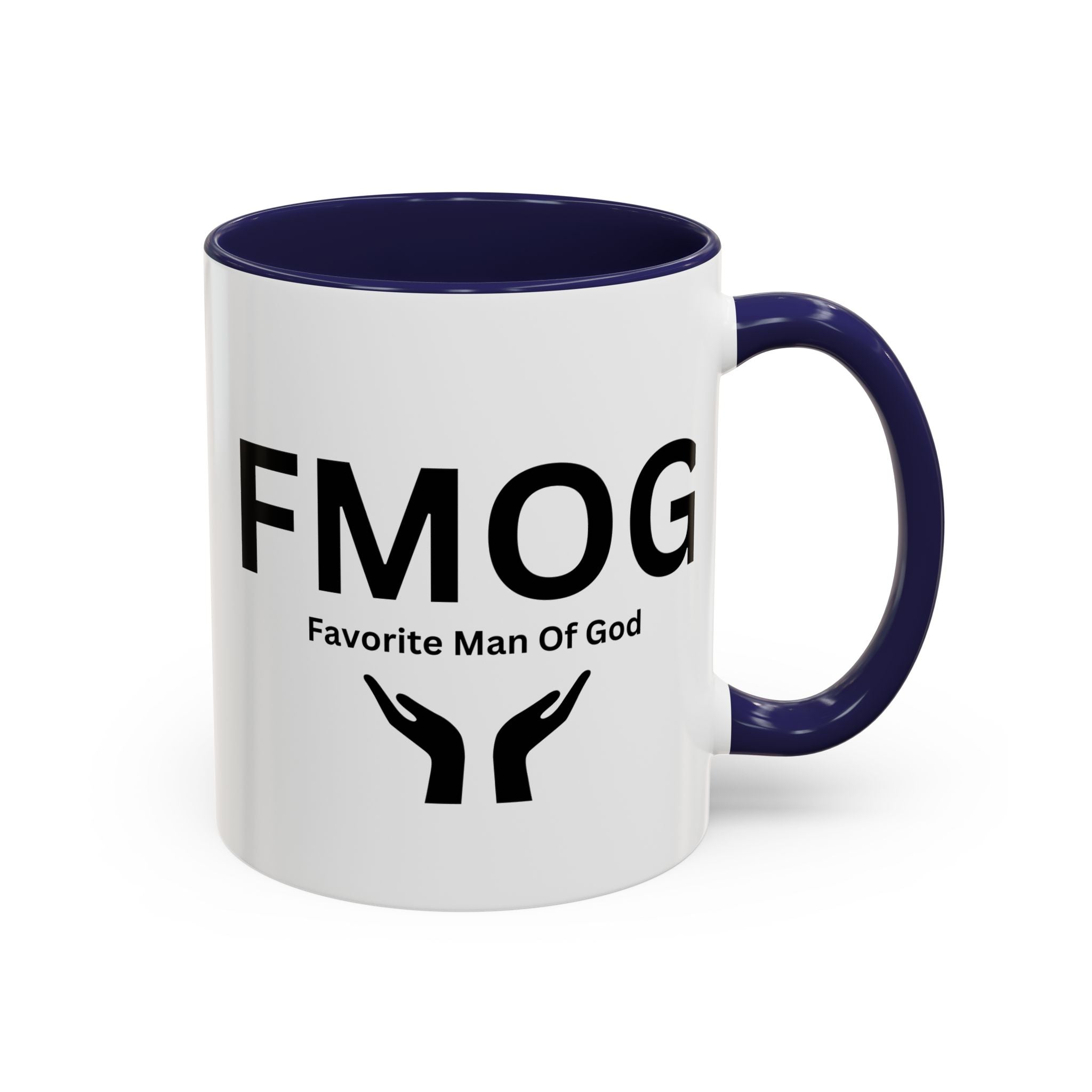 Favorite Man of God (FMOG) Accent Coffee Mug (11oz, 15oz)