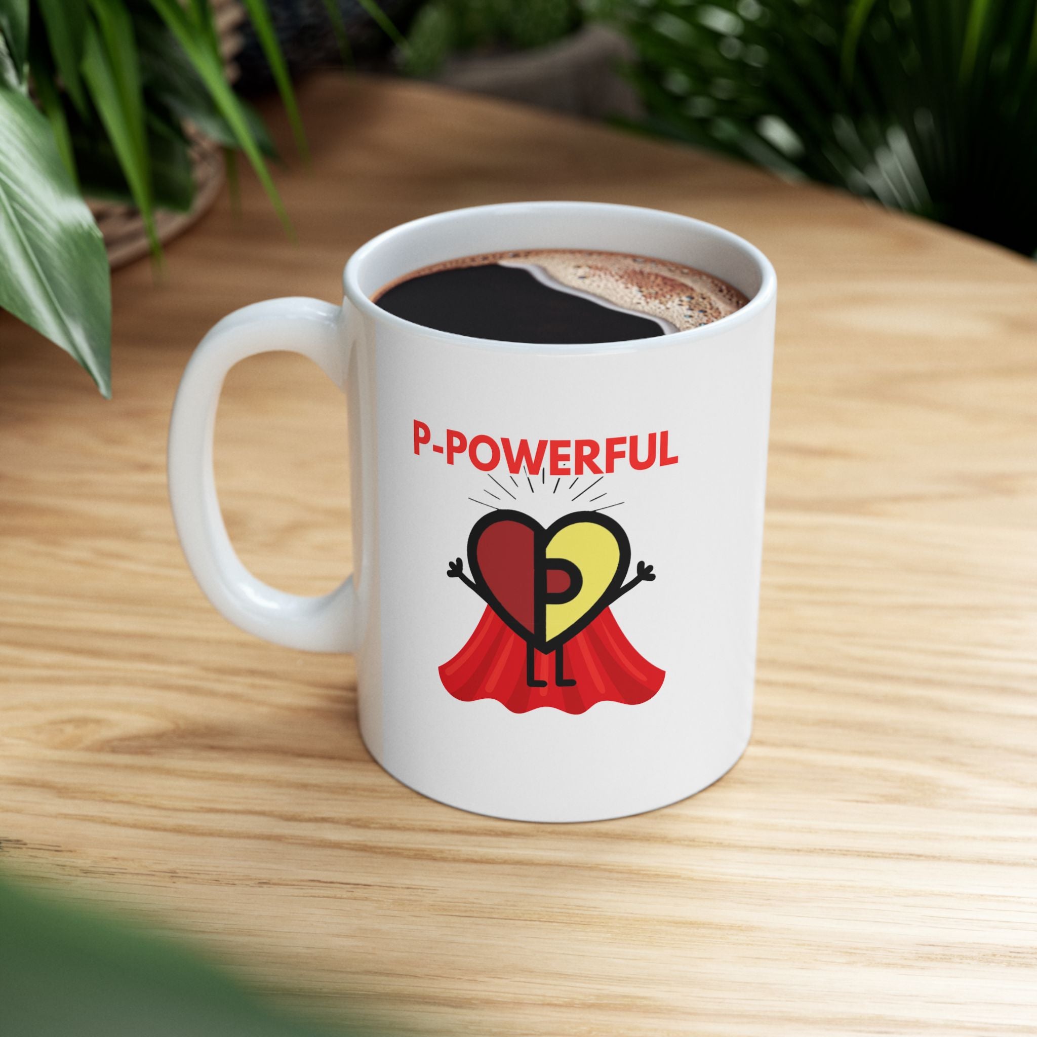 PJ Powerful Accent Coffee Mug (11oz, 15oz)