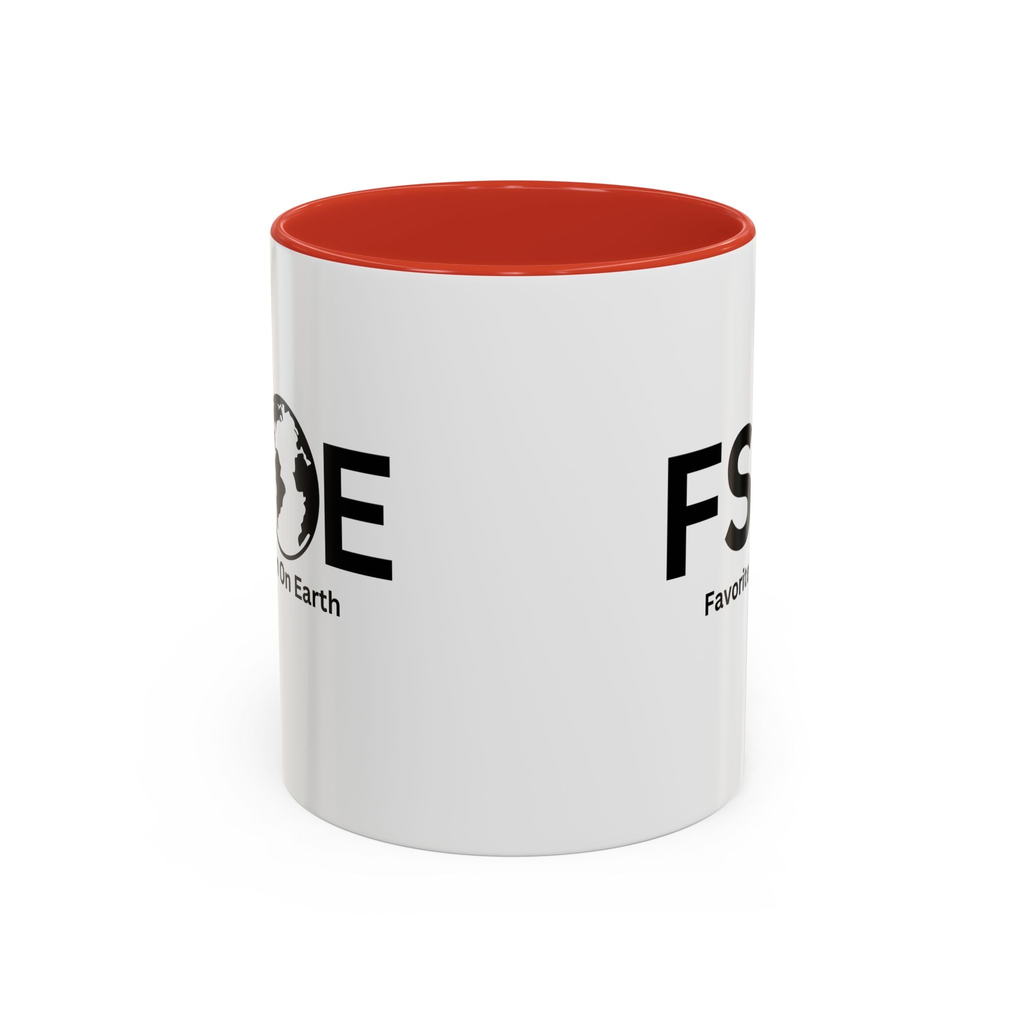 Favorite Son On Earth (FSOE) Accent Coffee Mug (11oz, 15oz)