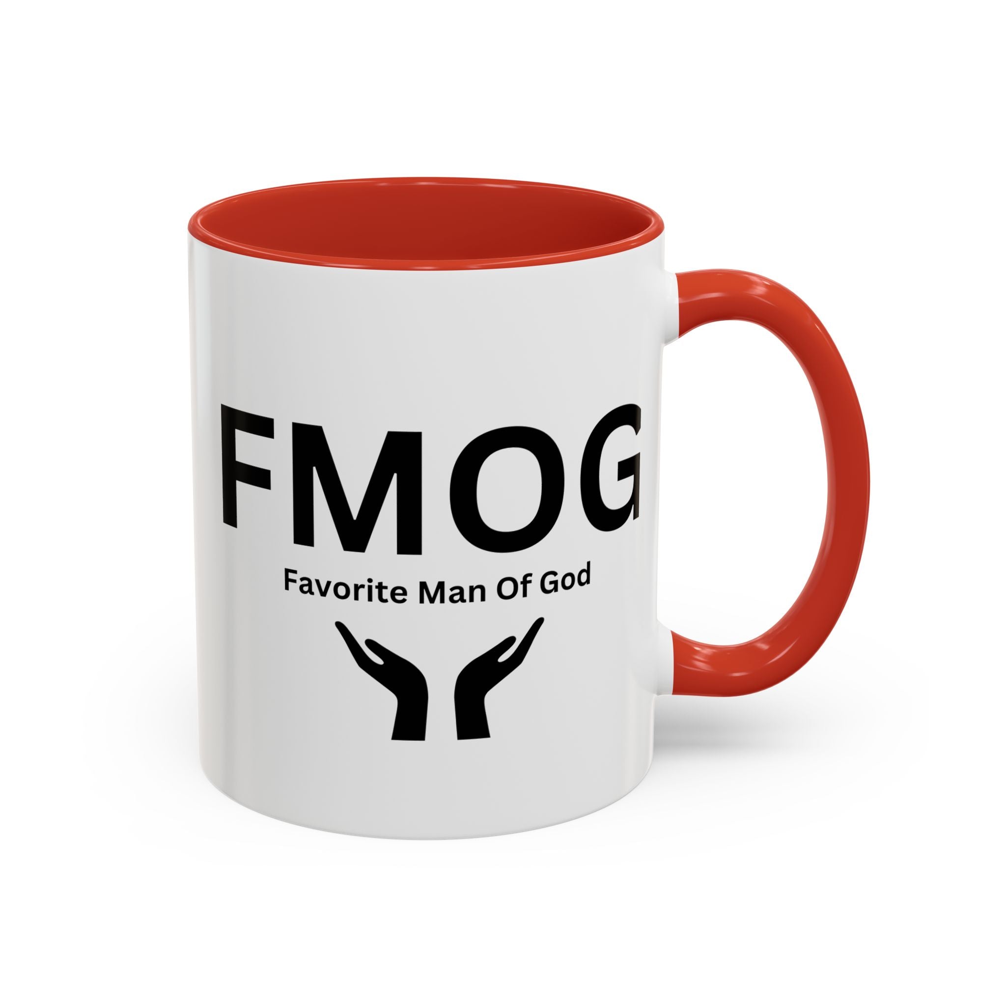 Favorite Man of God (FMOG) Accent Coffee Mug (11oz, 15oz)