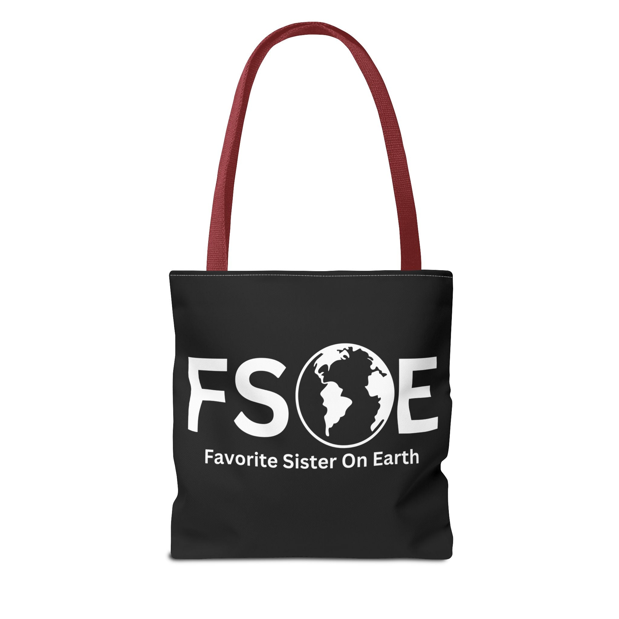 Favorite Sister On Earth (FSOE) Tote Bag - Custom Printed Stylish and Functional Tote