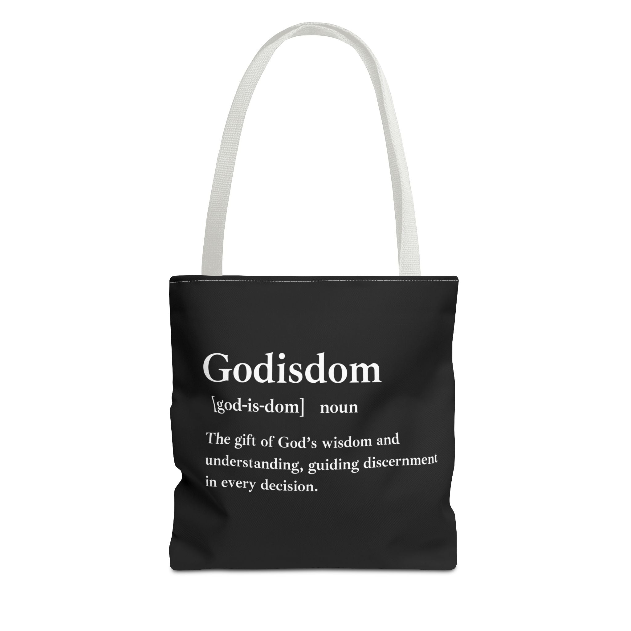 Godisdom Tote Bag - Custom Printed Stylish and Functional Tote