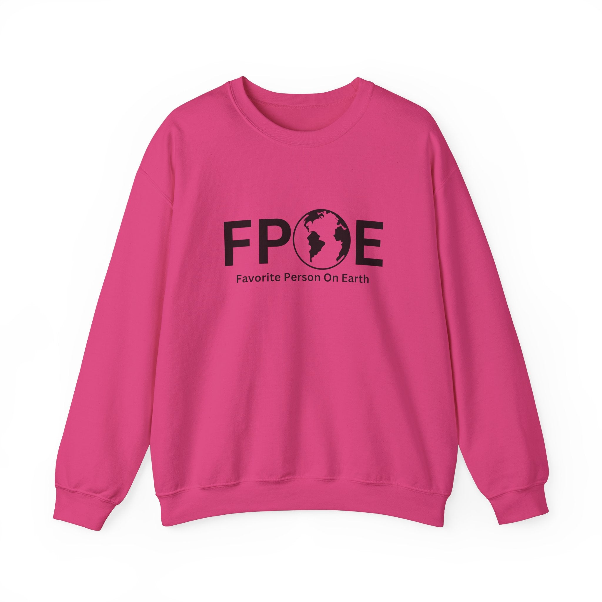 Favorite Person On Earth (FPOE) - Unisex Heavy Blend Crewneck Sweatshirt
