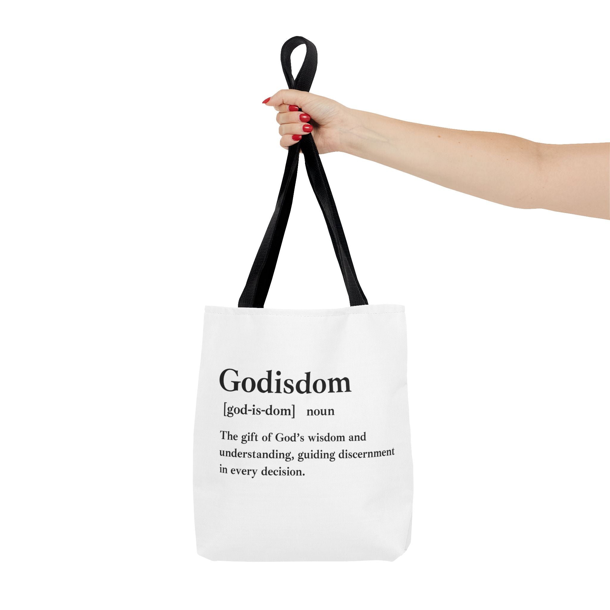 Godisdom Tote Bag - Custom Printed Stylish and Functional Tote