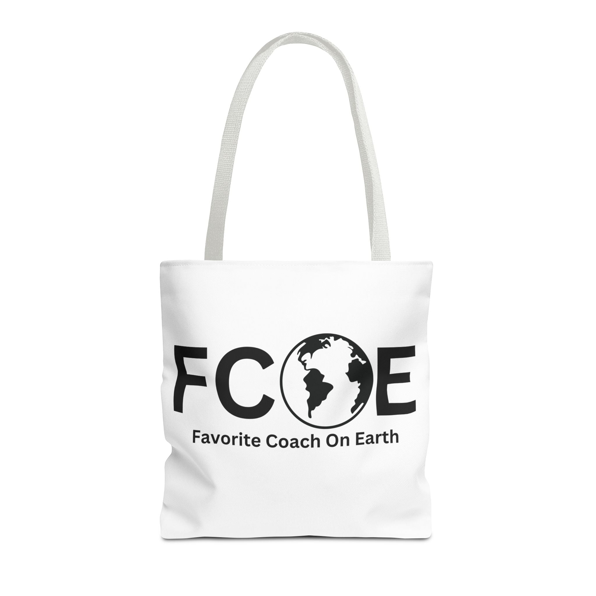 Favorite Coach On Earth (FCOE) Tote Bag - Custom Printed Stylish and Functional Tote