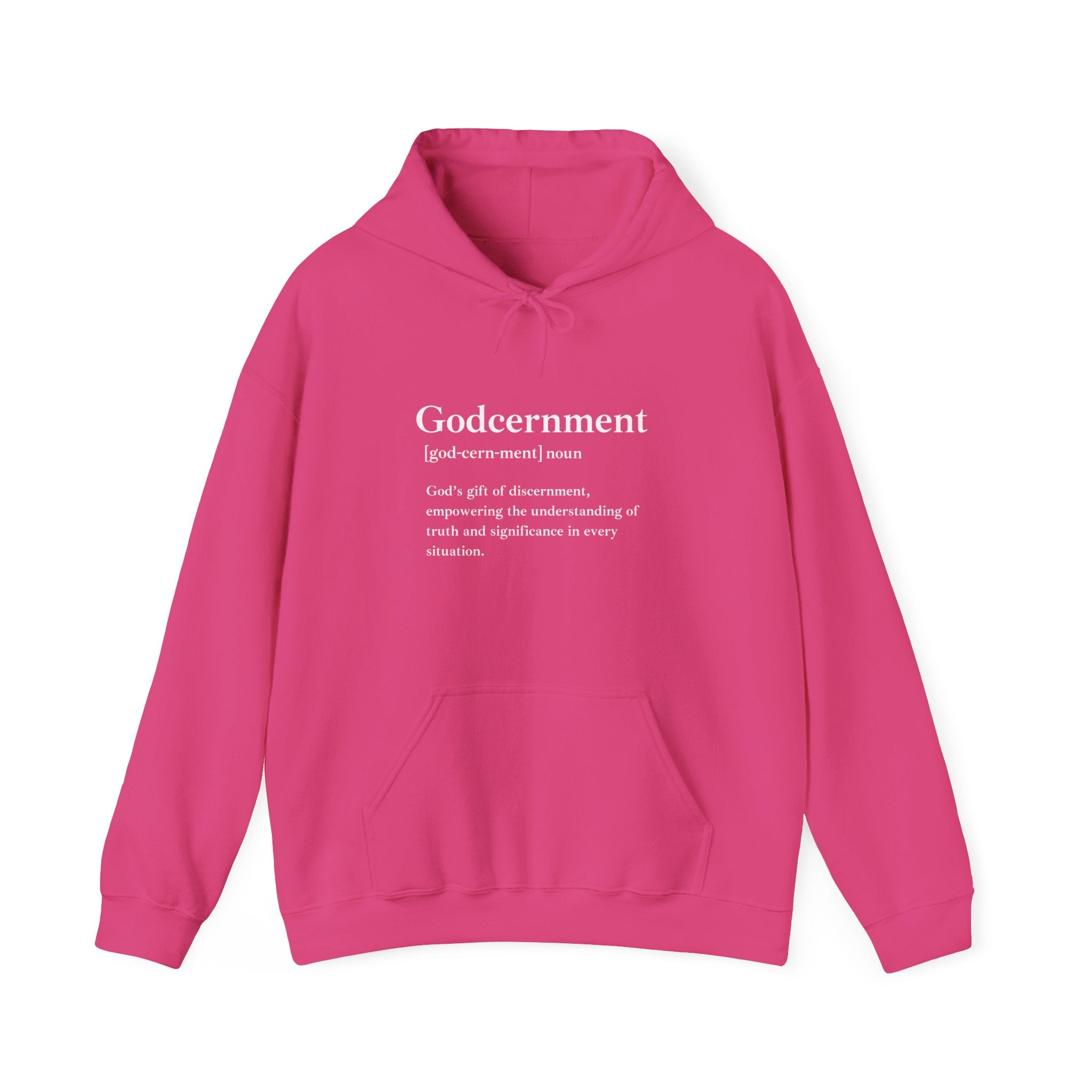 Godcernment Unisex Heavy Blend™ Hooded Sweatshirt - Cozy and Stylish Hoodie for All