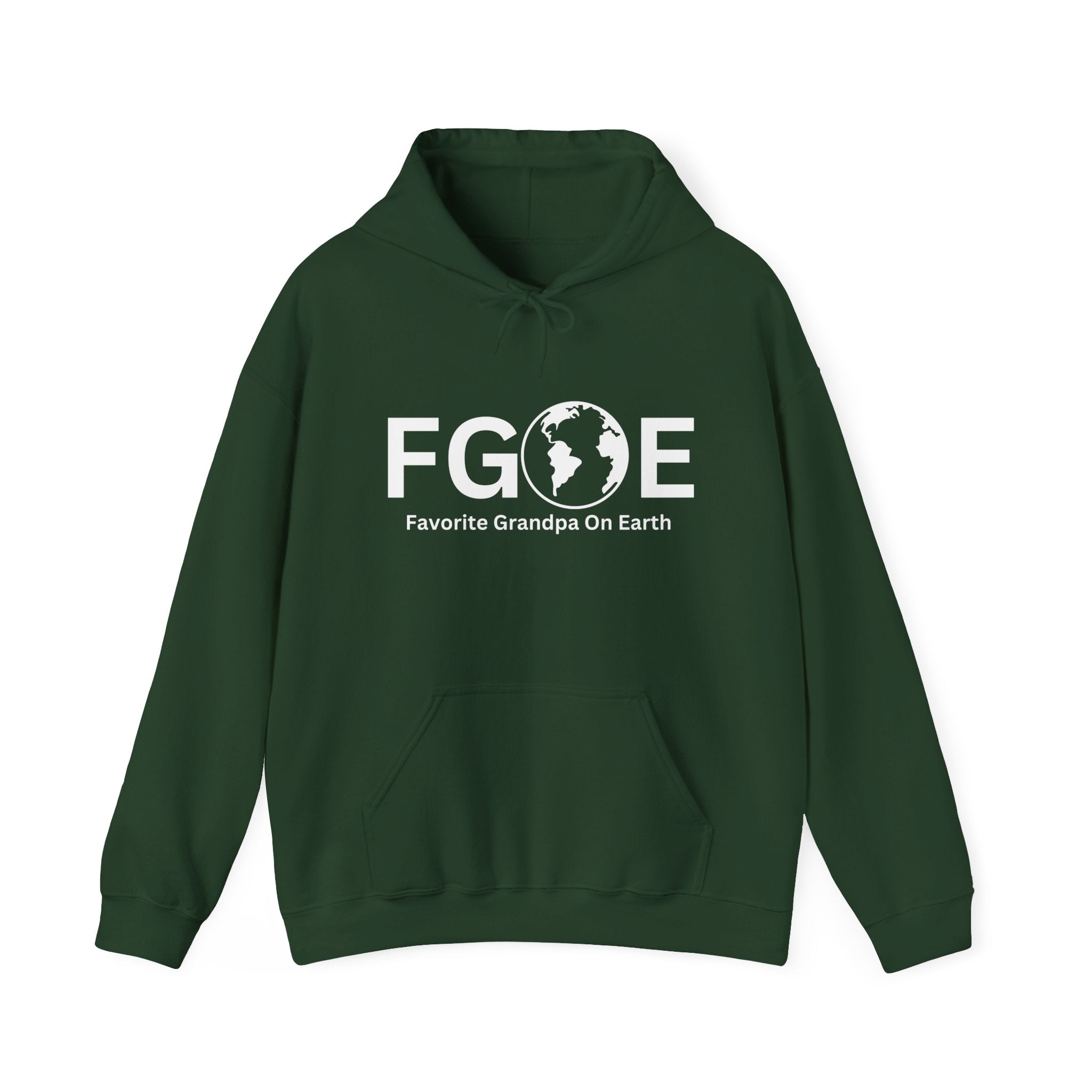 Favorite Grandpa On Earth (FGOE) Unisex Heavy Blend™ Hooded Sweatshirt